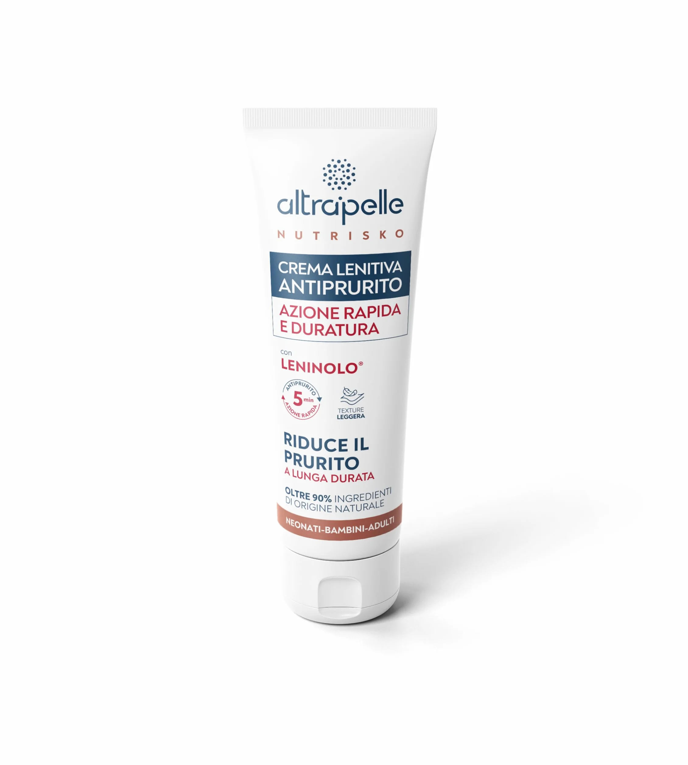 Crema Antiprurito 200 ml Lenitiva Naturale per Pelli Sensibili Neonati Bambini Adulti