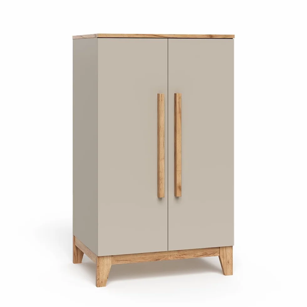 VitaliSpa Armadio per bambini Malia 70 x 120 cm Cashmere Artigianale