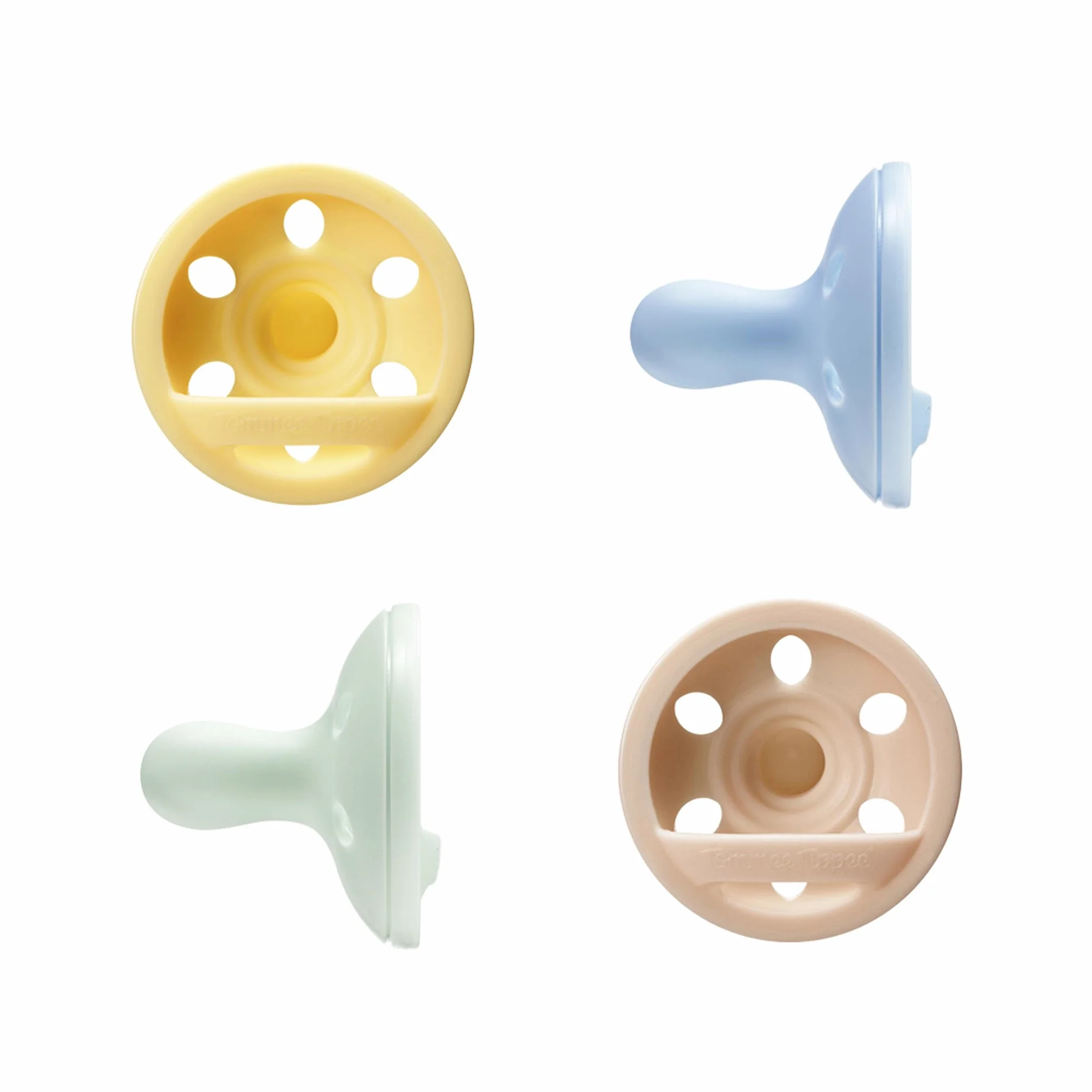 Tommee Tippee Ciuccio Simile al Seno 0-6 Mesi Confezione da 4 Succhietto Ortodontico Leggero Silicone