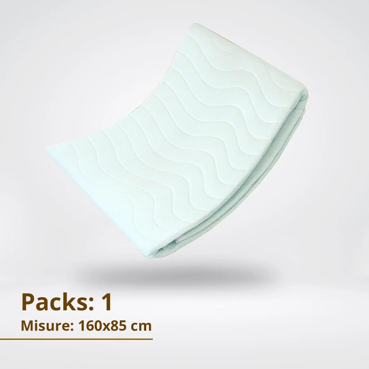 Salvamaterasso Impermeabile Lavabile 160 x 85 con Ali - PimPam Factory Traverse Letto Anziani