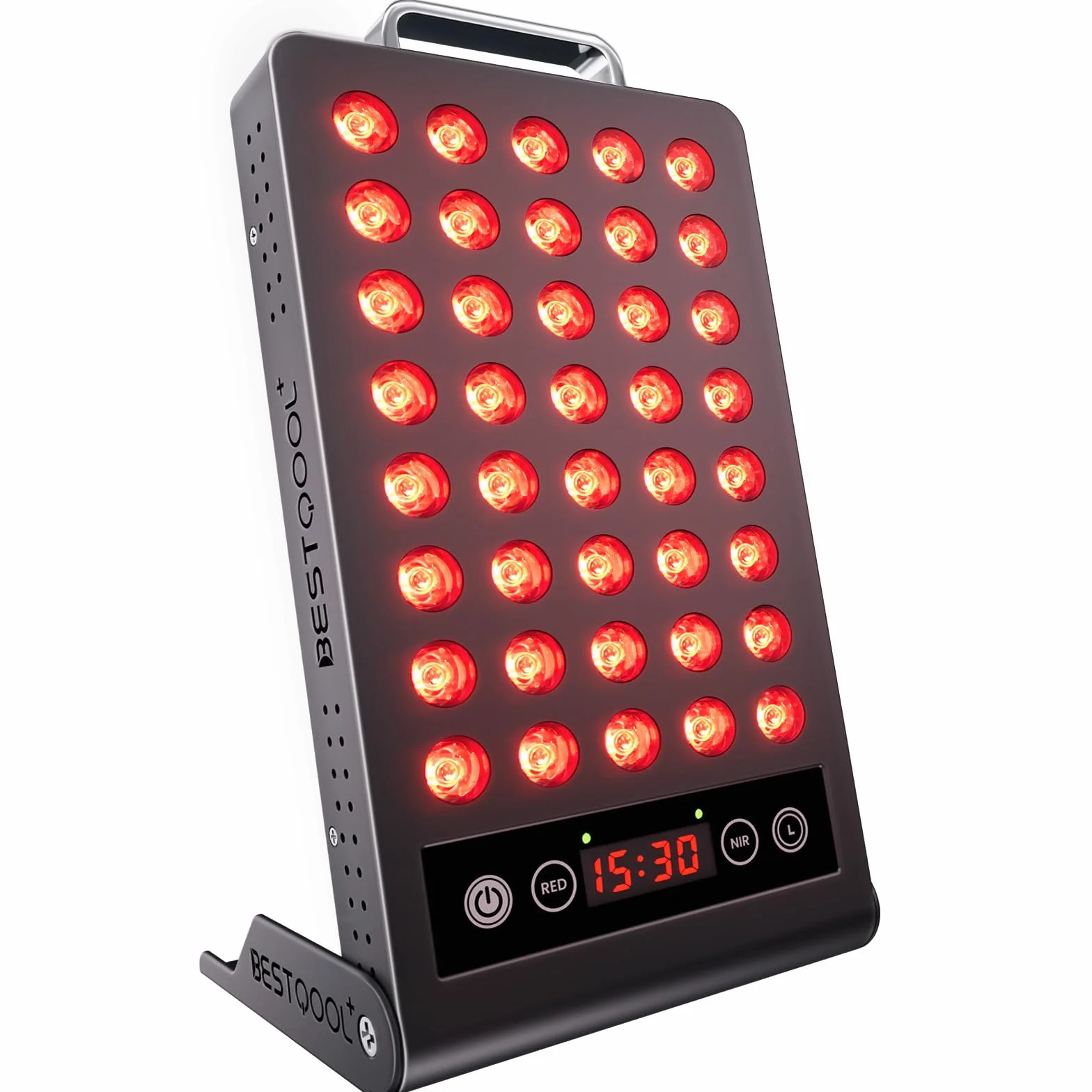 BestQool Dispositivo di Benessere a Luce Rossa, 660nm & 850nm Tecnologia Luce Rossa con Timer, Qualità Premium, Alte Prestazioni, Pannello Luce Rossa, 50W
