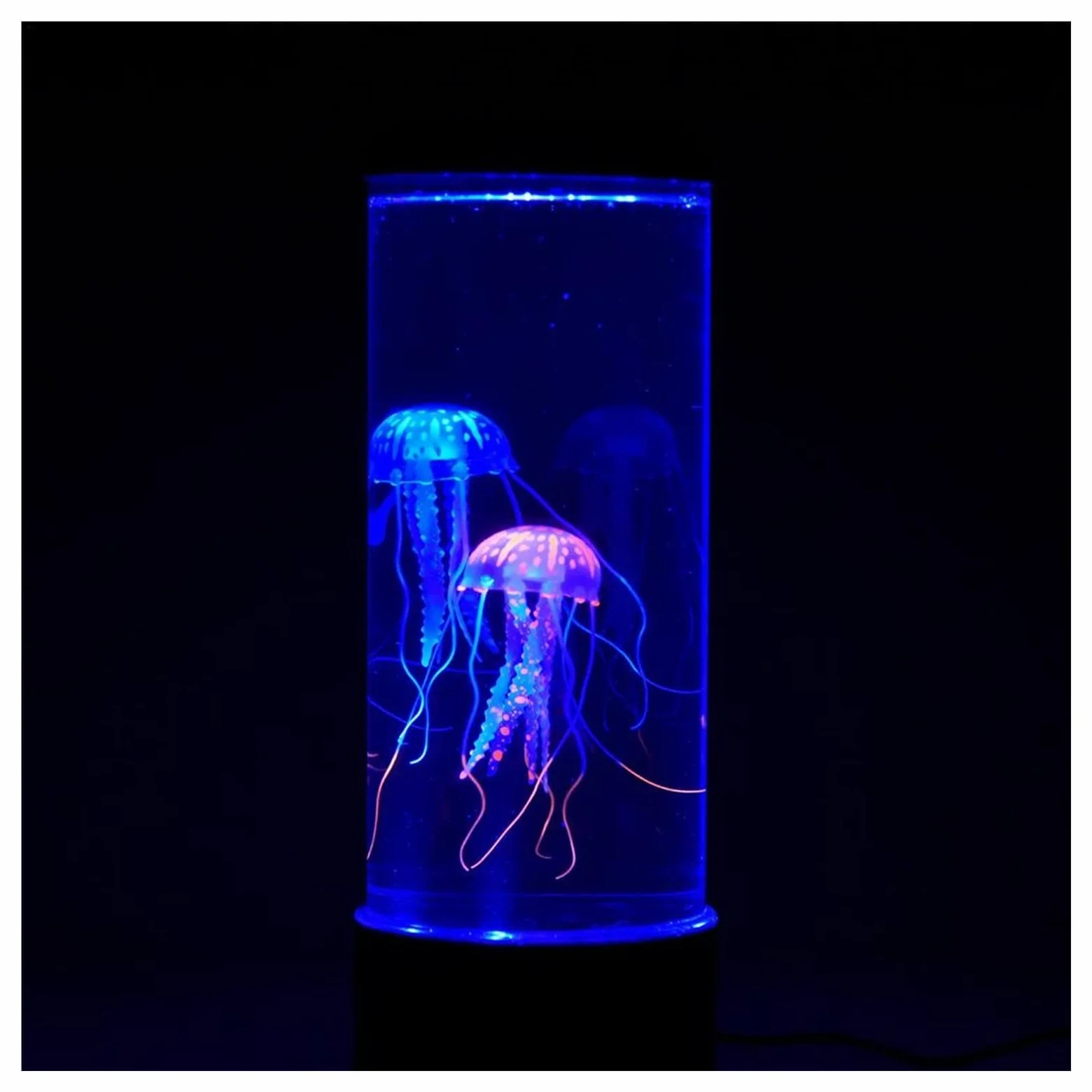 medusa lampada LED Medusa Lava Lampada Colorata Camera Da Letto Luce Notturna Simulazione Medusa Acquario Serbatoio Luce Per Casa Camera Da Letto Decorazione Ufficio