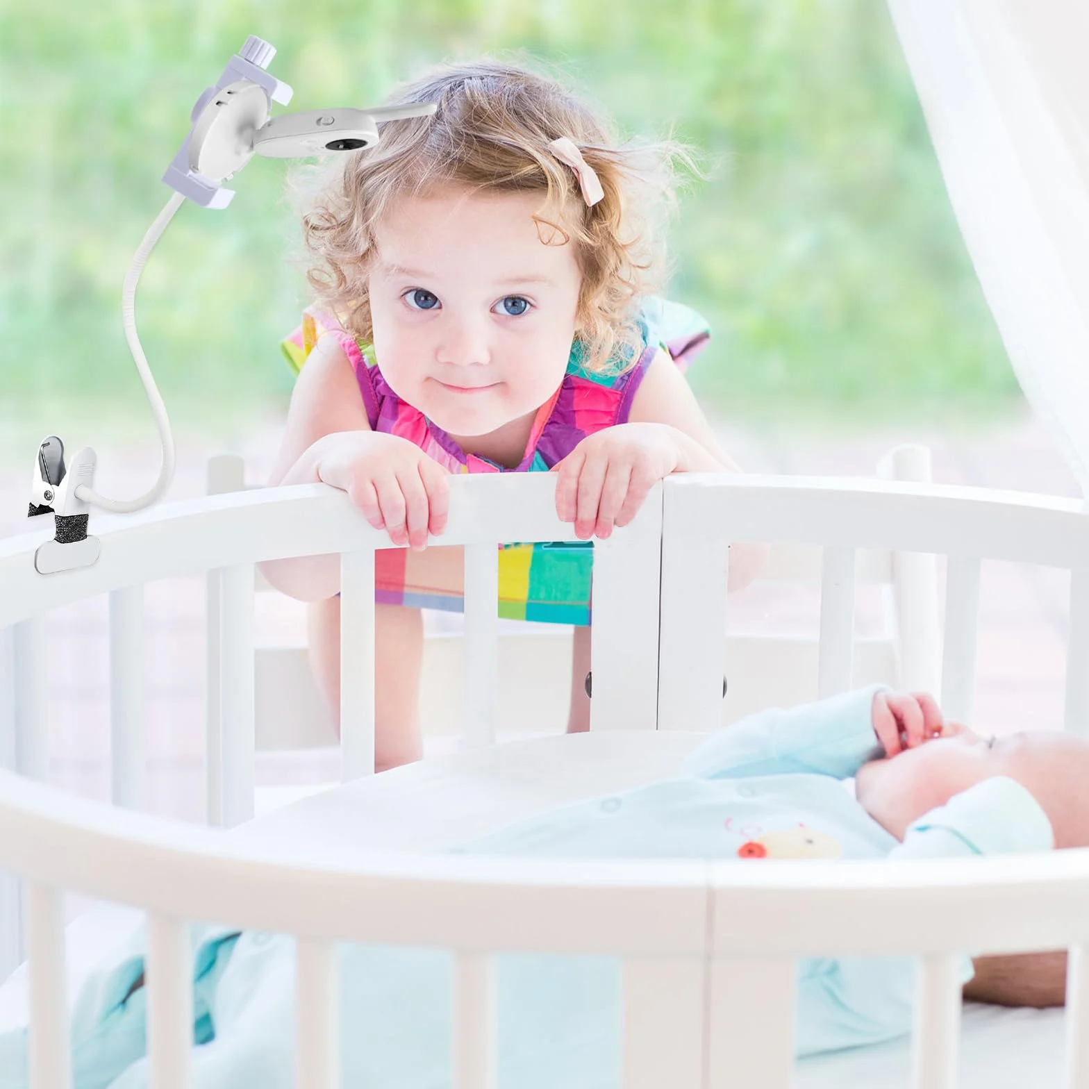 Supporto universale per monitor GHB Babyphone ABM700/SM50B/UU24, momcozy video BM01, BOIFUN