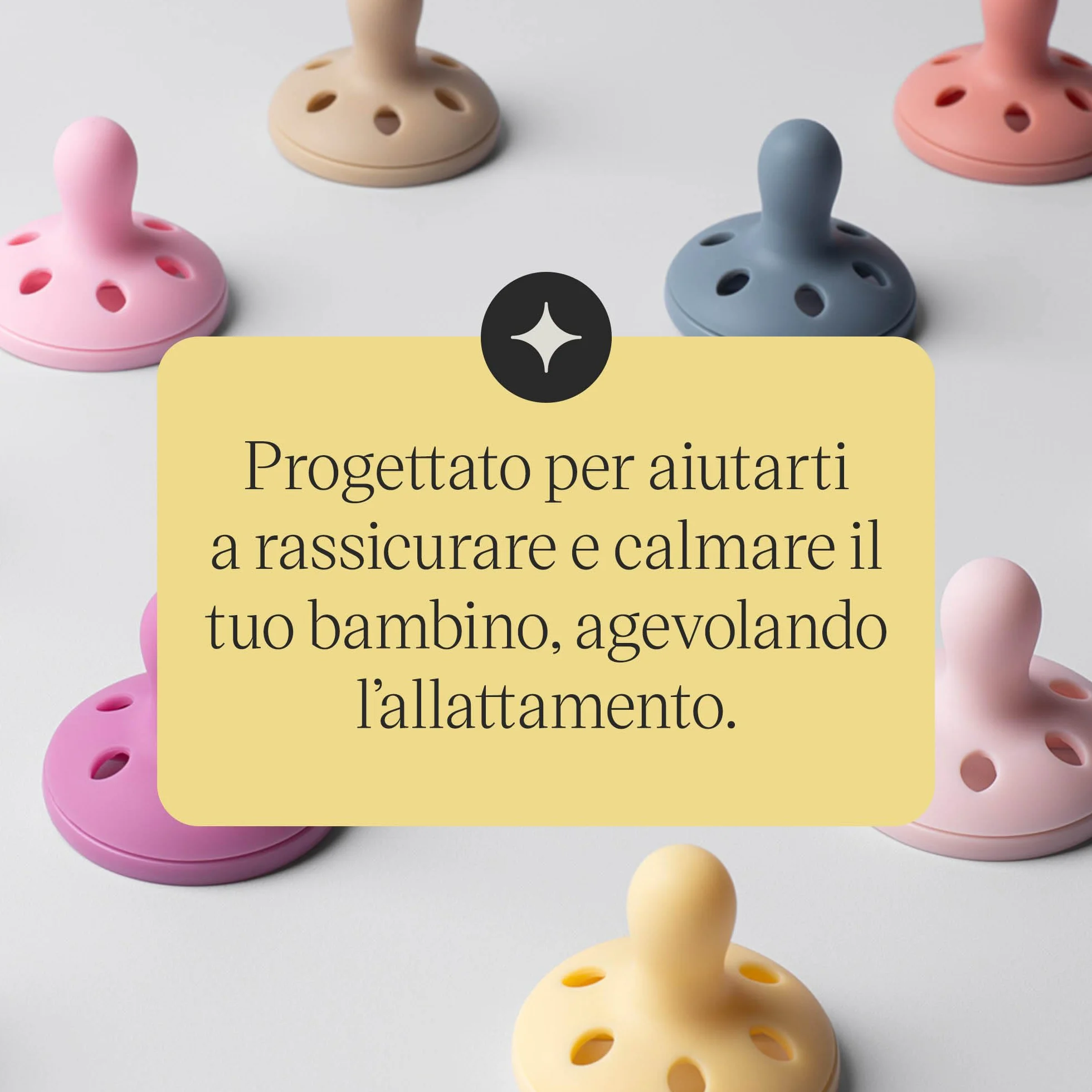 Tommee Tippee Ciuccio Simile al Seno 0-6 Mesi Confezione da 4 Succhietto Ortodontico Leggero Silicone