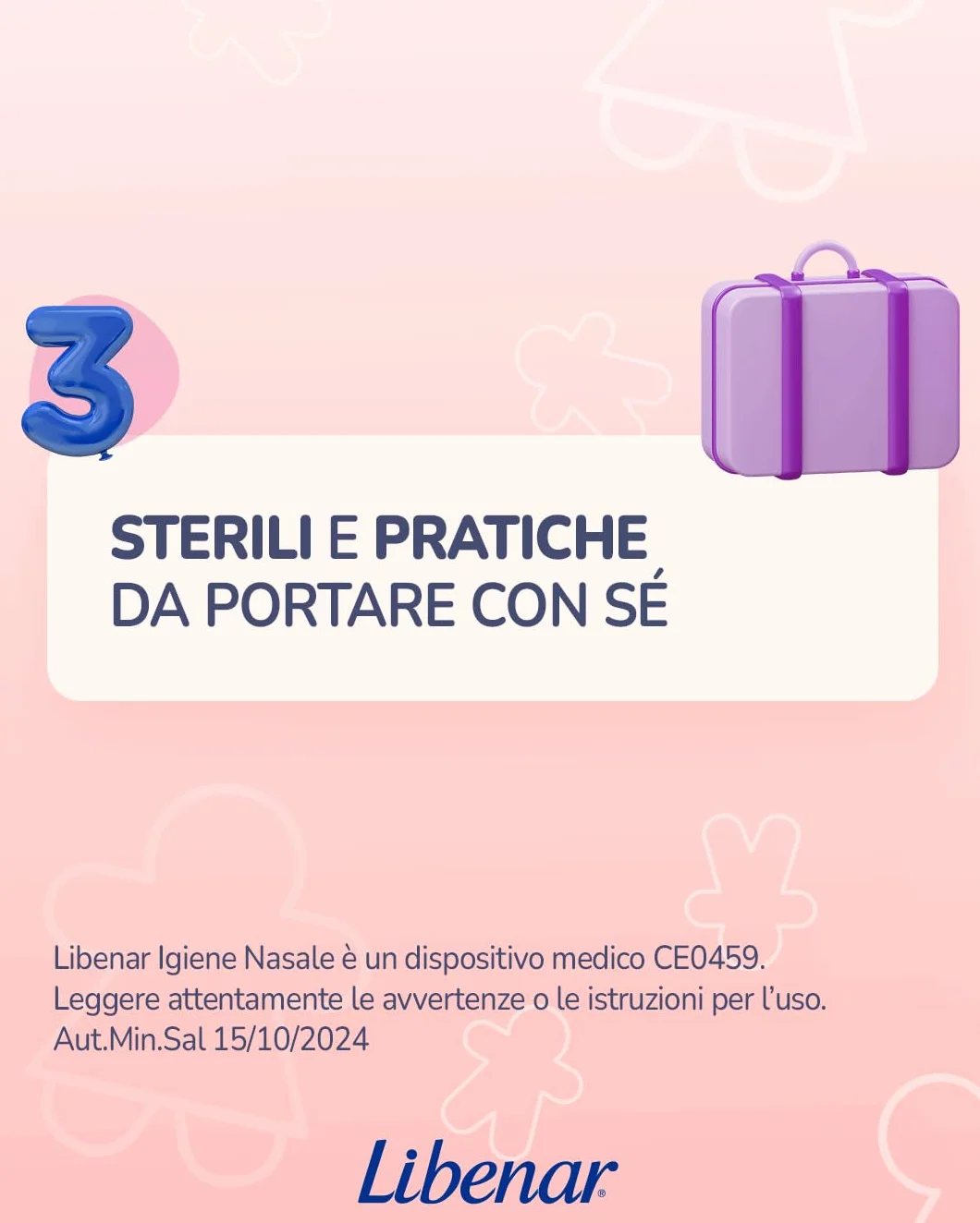 Libenar Soluzione Isotonica Fisiologica Salina 5 ml 85 Flaconcini per Detersione Naso Occhi Orecchie Inalazione Aerosol Neonati Bambini