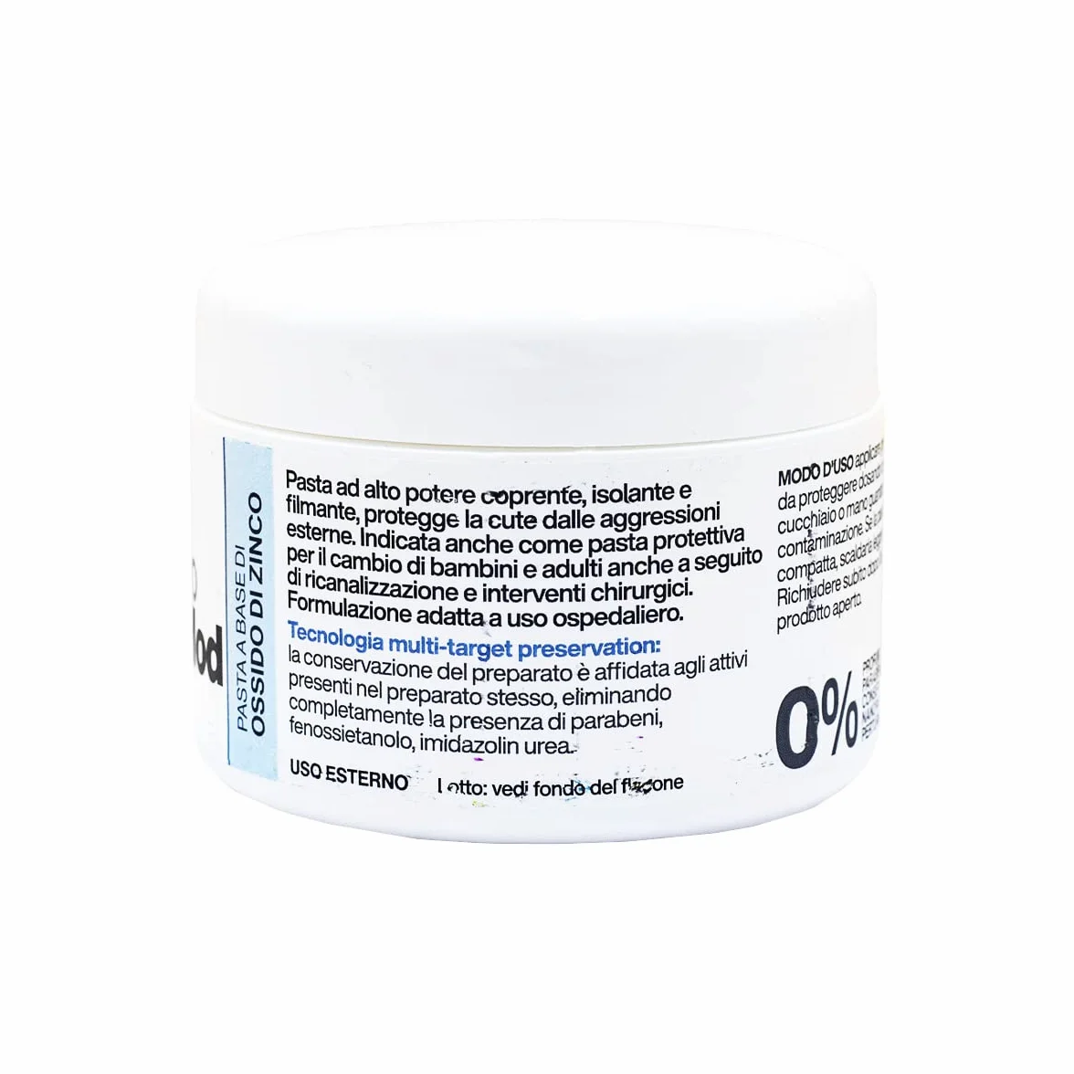NeoGaleno Moleco Farmaceutici L-Mod pasta coprente 125 ml isolante filmante per irritazioni pannolino