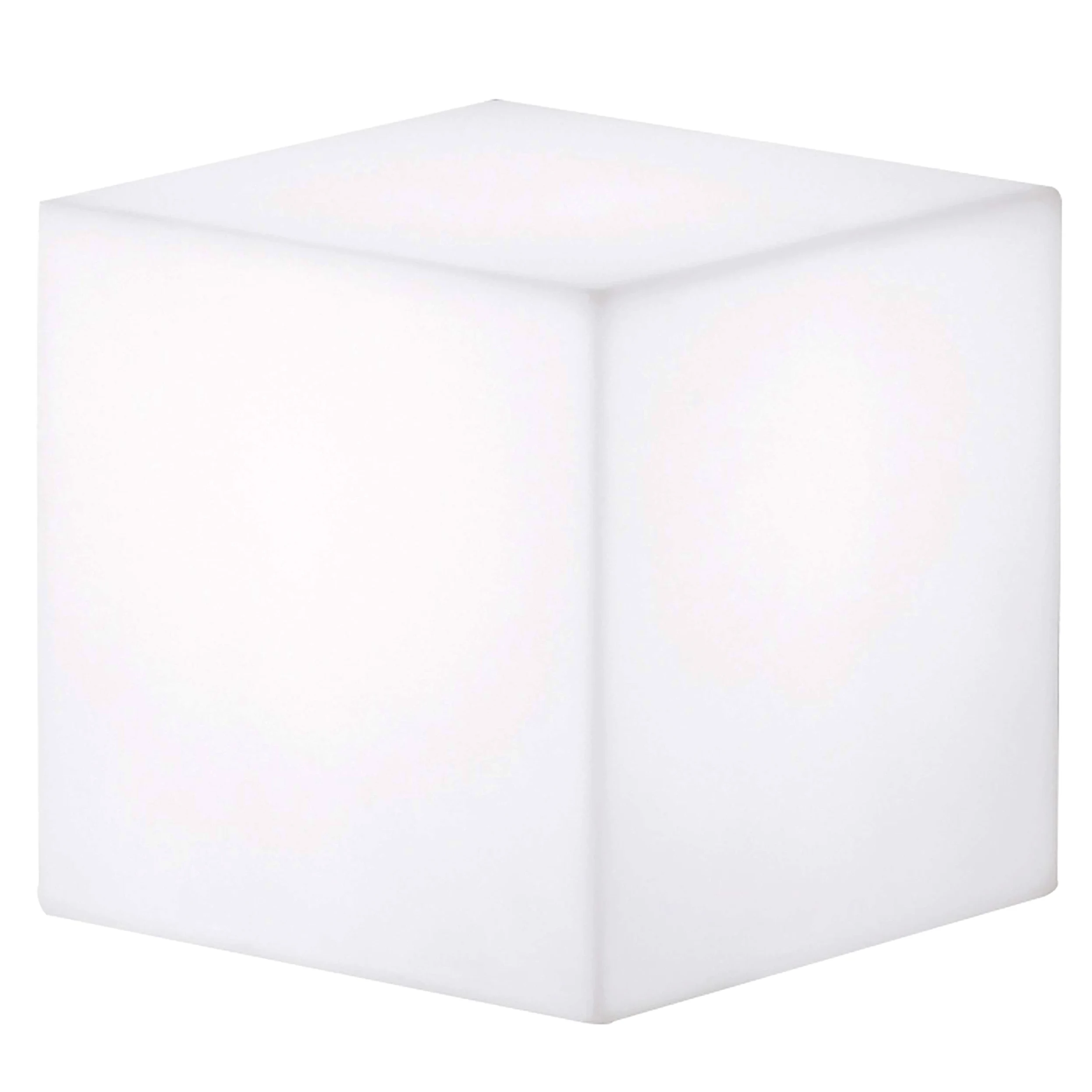 Lampada da terra da esterno BLOCK bianca decorativa IP55 43x43