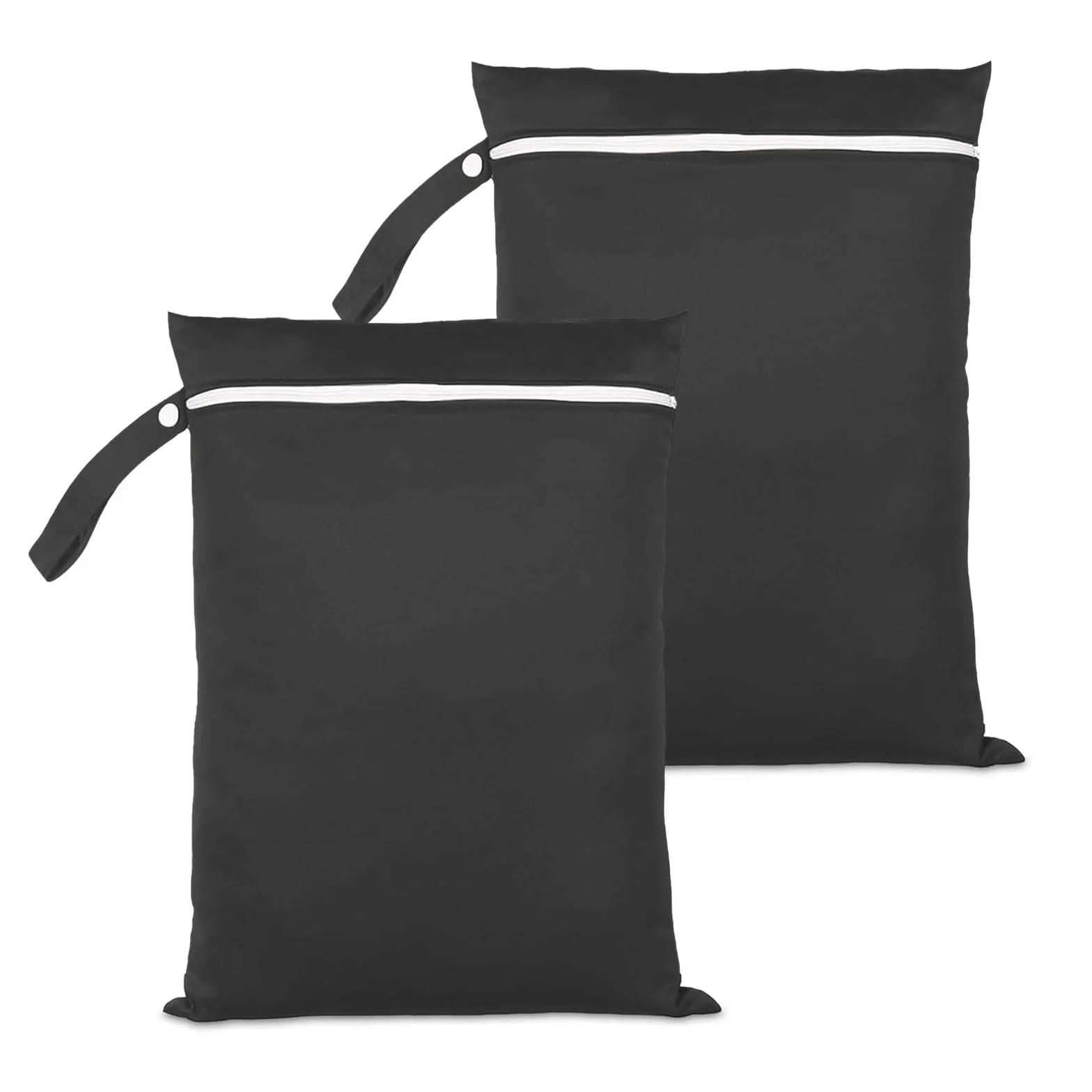 MOLIMOLI 2 pezzi borsa bagnata impermeabile 40x30 cm per costumi da bagno con cerniera spiaggia
