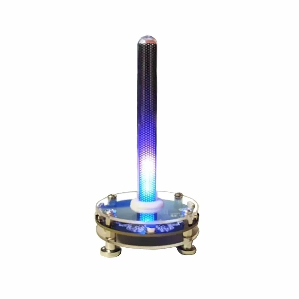Lampada da tavolo a LED a controllo vocale, 6 x 12 cm, effetto luce RGB | Controllo vivavoce, 11 temi di colore, 6 x 12 cm, compatto, robusto, ideale per la scrivania