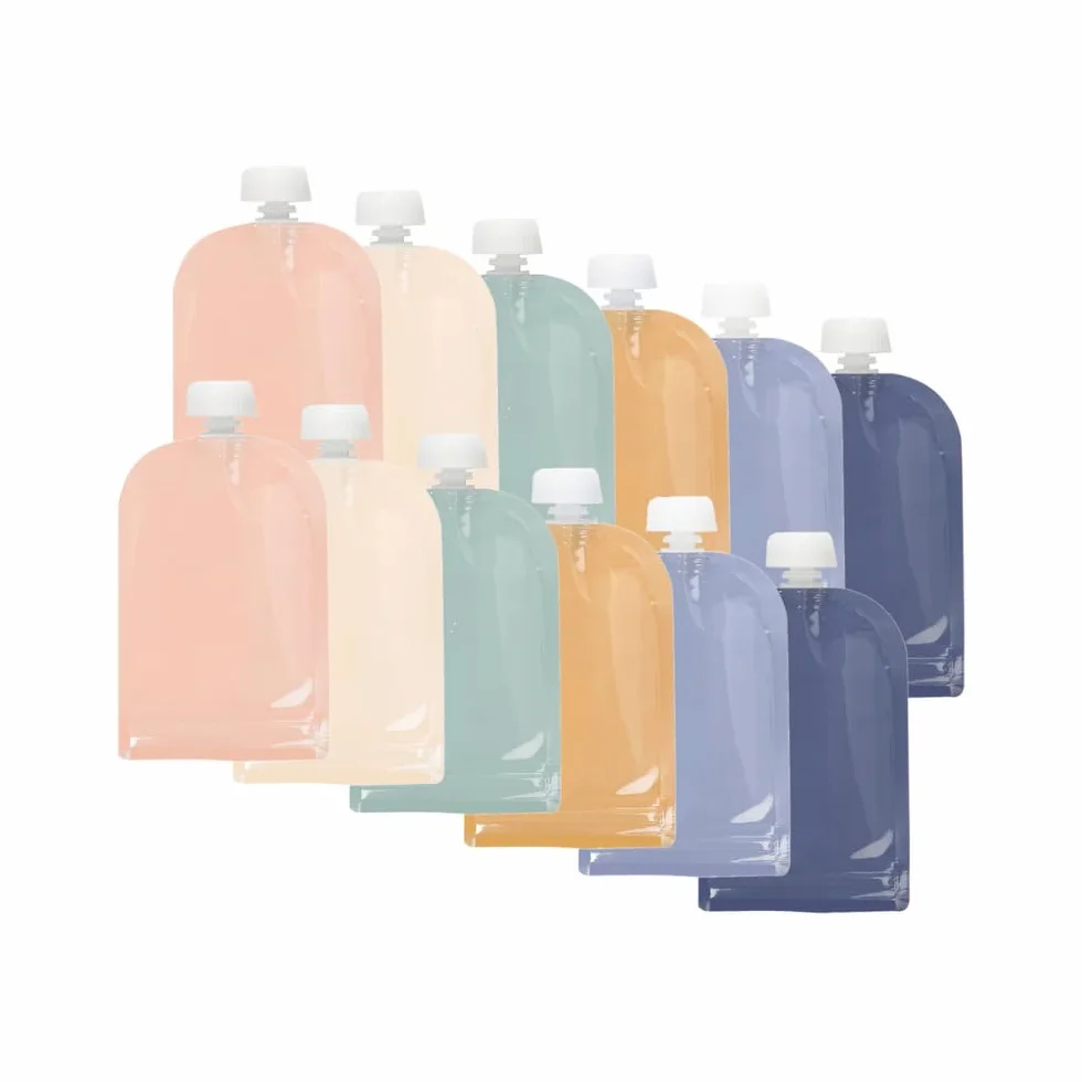 Jané Sacchetti Riutilizzabili per Pappa 100 ml, 12 Pezzi, BPA Free