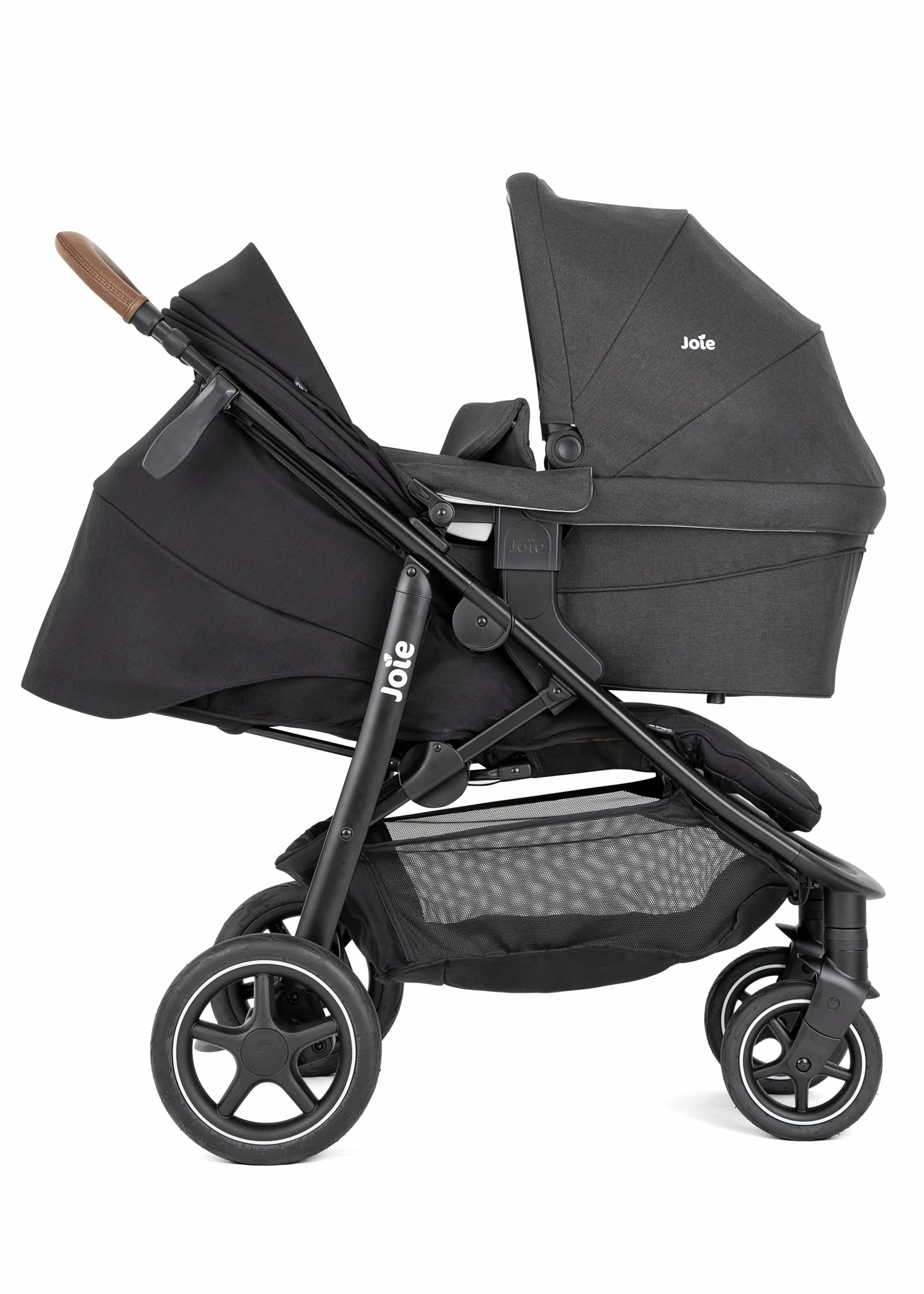 Joie mytrax Pro Passeggino Chiusura Compatta Fronte Mondo Reclinazione con Una Mano Compatibile Sistema da Viaggio 0–22 kg Shale