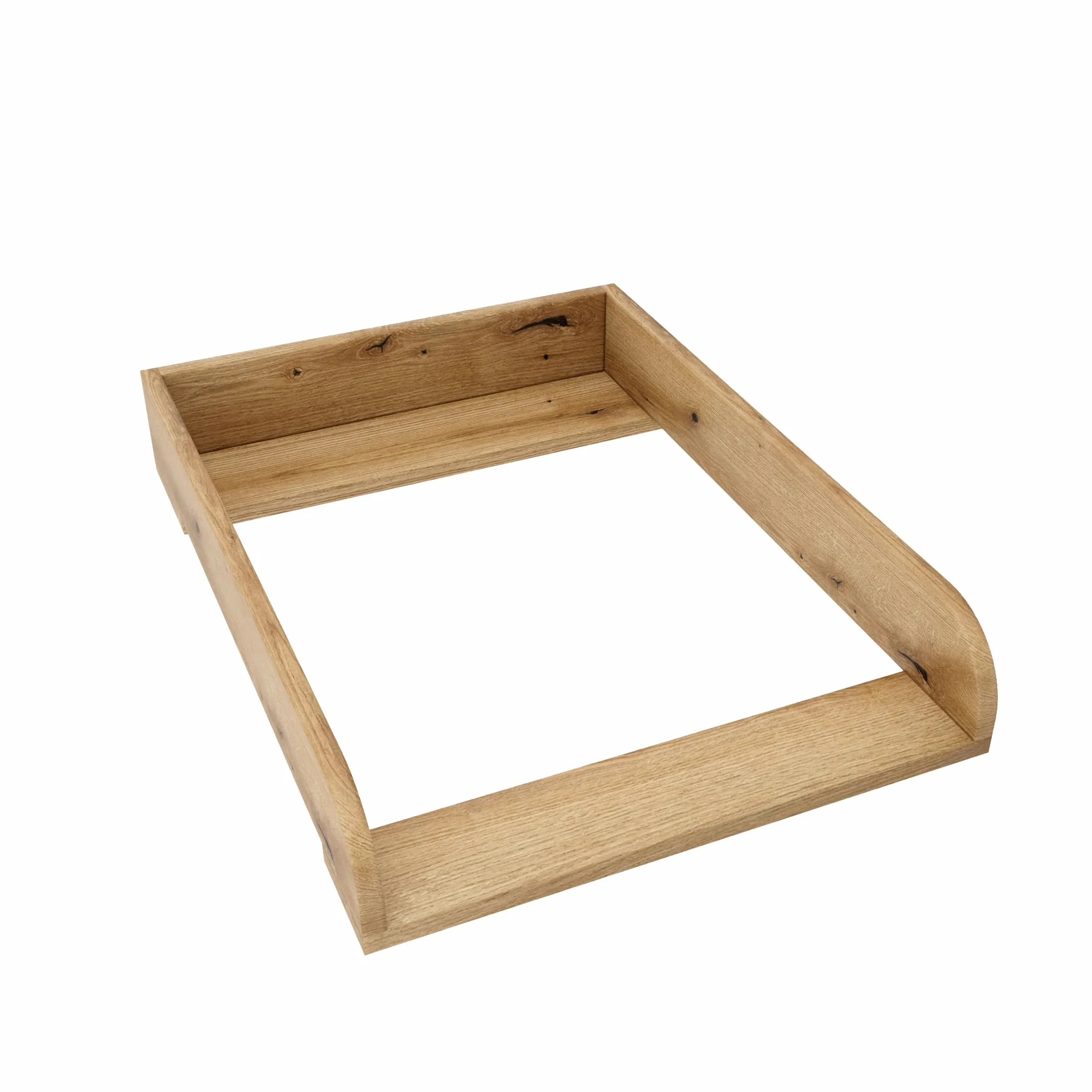 Table à langer IKEA Hemnes chêne 72x54 cm compatible commode 50 cm