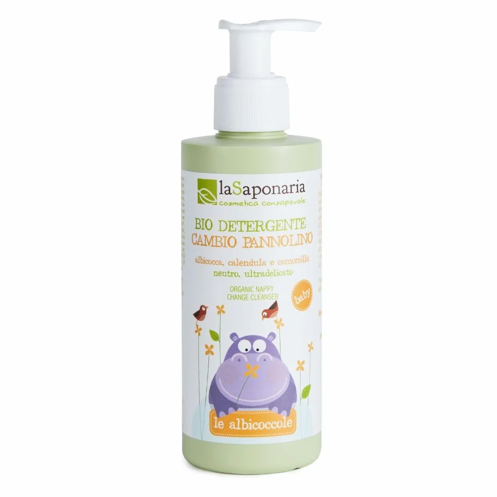 La Saponaria Crema detergente cambio pannolino lenitiva 190ml
