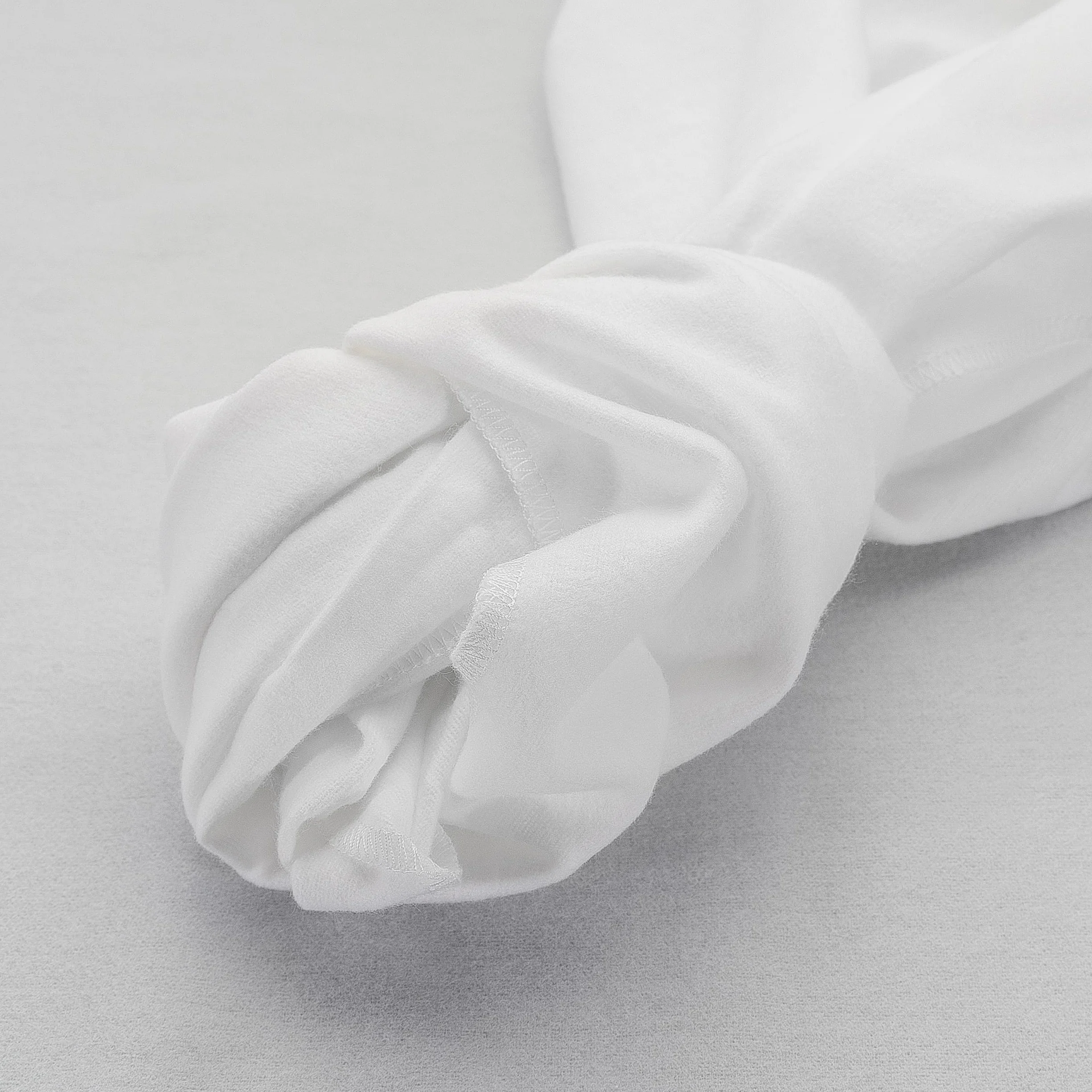 Mussole Neonato 80x80 5 Pezzi Oeko-Tex Standard 100 Teli Assorbenti Bianco