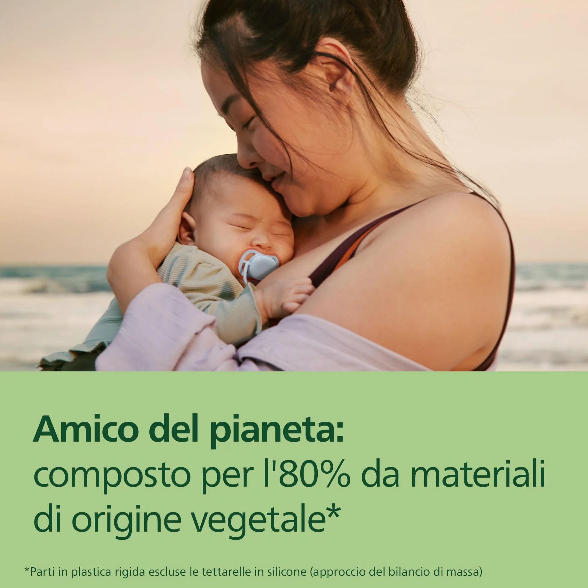 Philips Avent Ultra Start Ciuccio Ortodontico 0-6 Mesi, Silicone Morbido Senza BPA, Confezione da 2