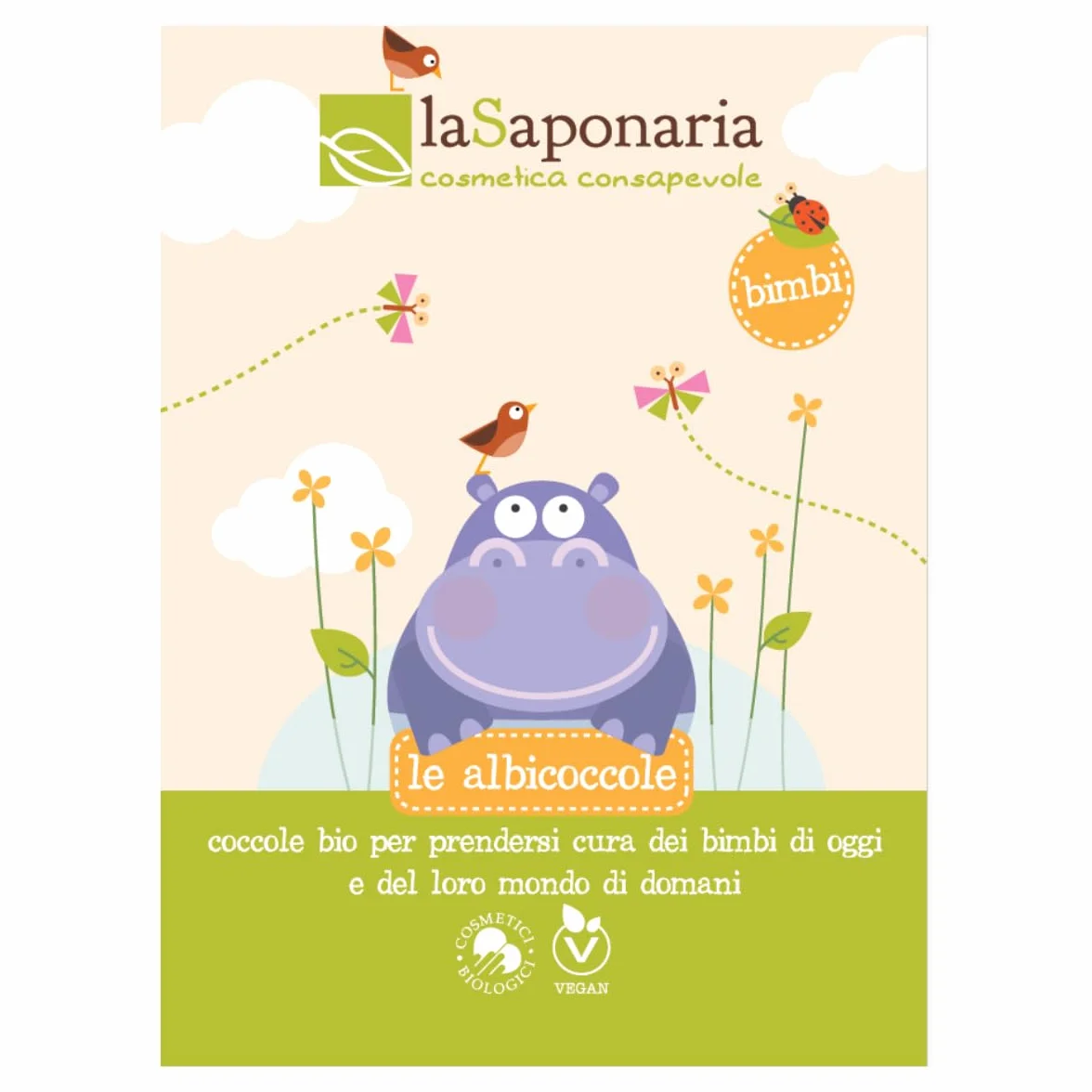 La Saponaria Crema detergente cambio pannolino lenitiva 190ml