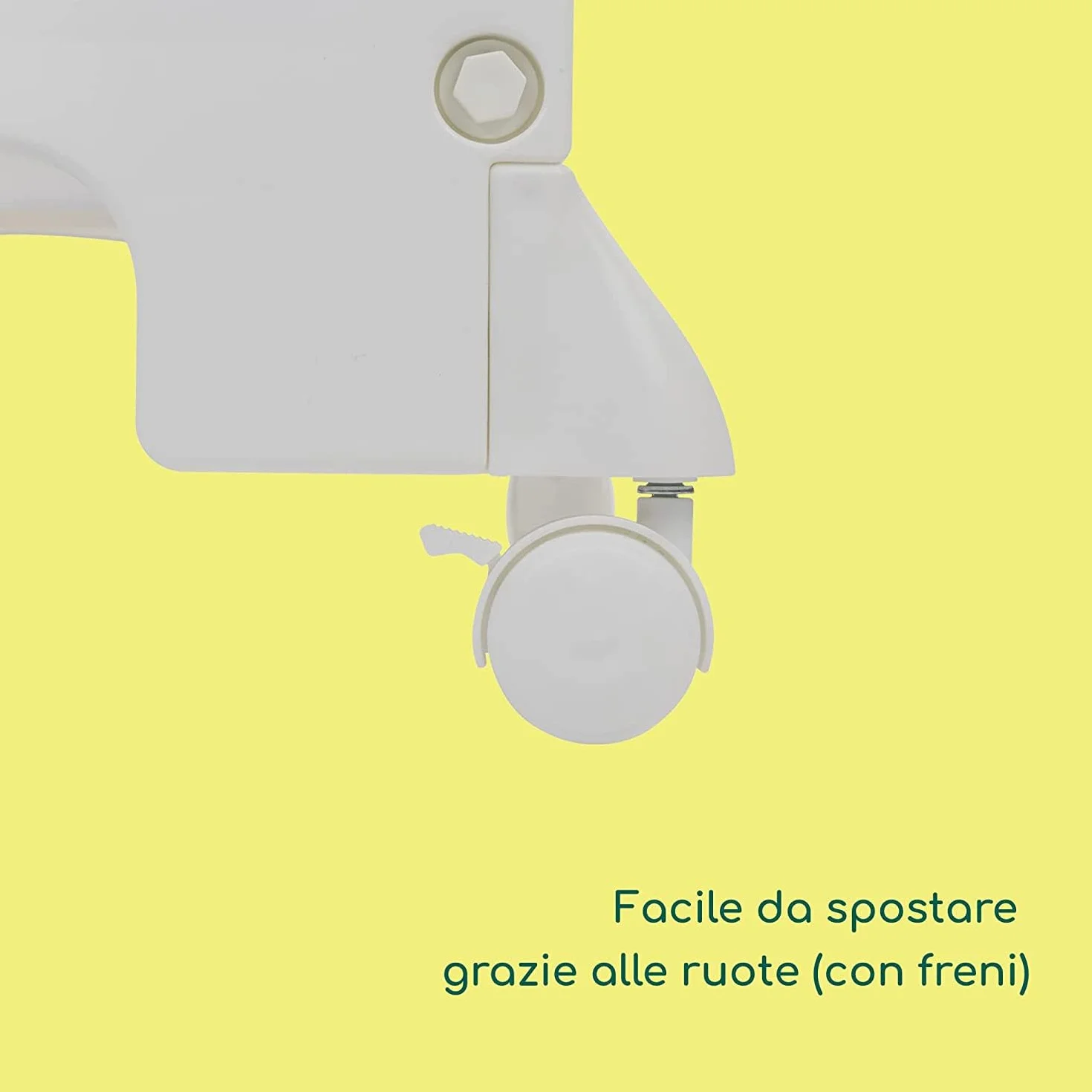 Bebeconfort Dolphy Fasciatoio 2 in 1 con Vaschetta Bagnetto, 0-12 Mesi (max 11kg), Ruote, Cassettiera, Grey Mist