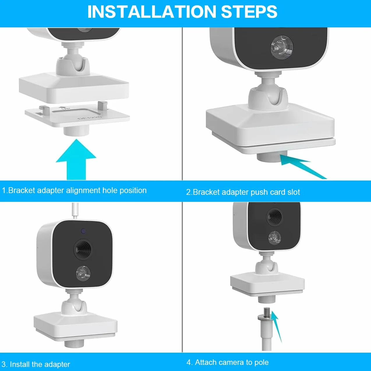 Supporto universale per monitor GHB Babyphone ABM700/SM50B/UU24, momcozy video BM01, BOIFUN