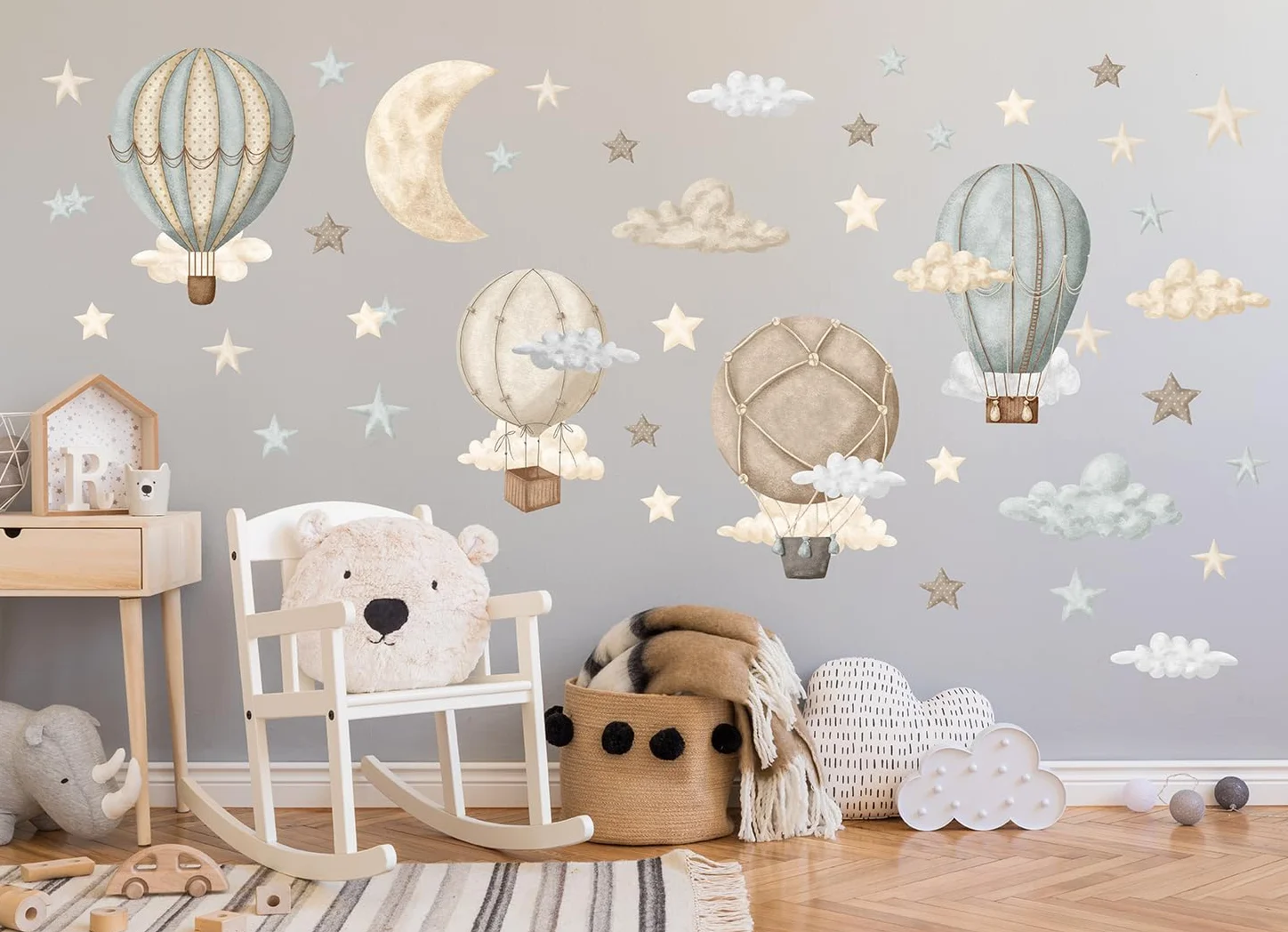 Adesivo da parete per cameretta bambini - Decorazione murale adesivo per ragazze e ragazzi