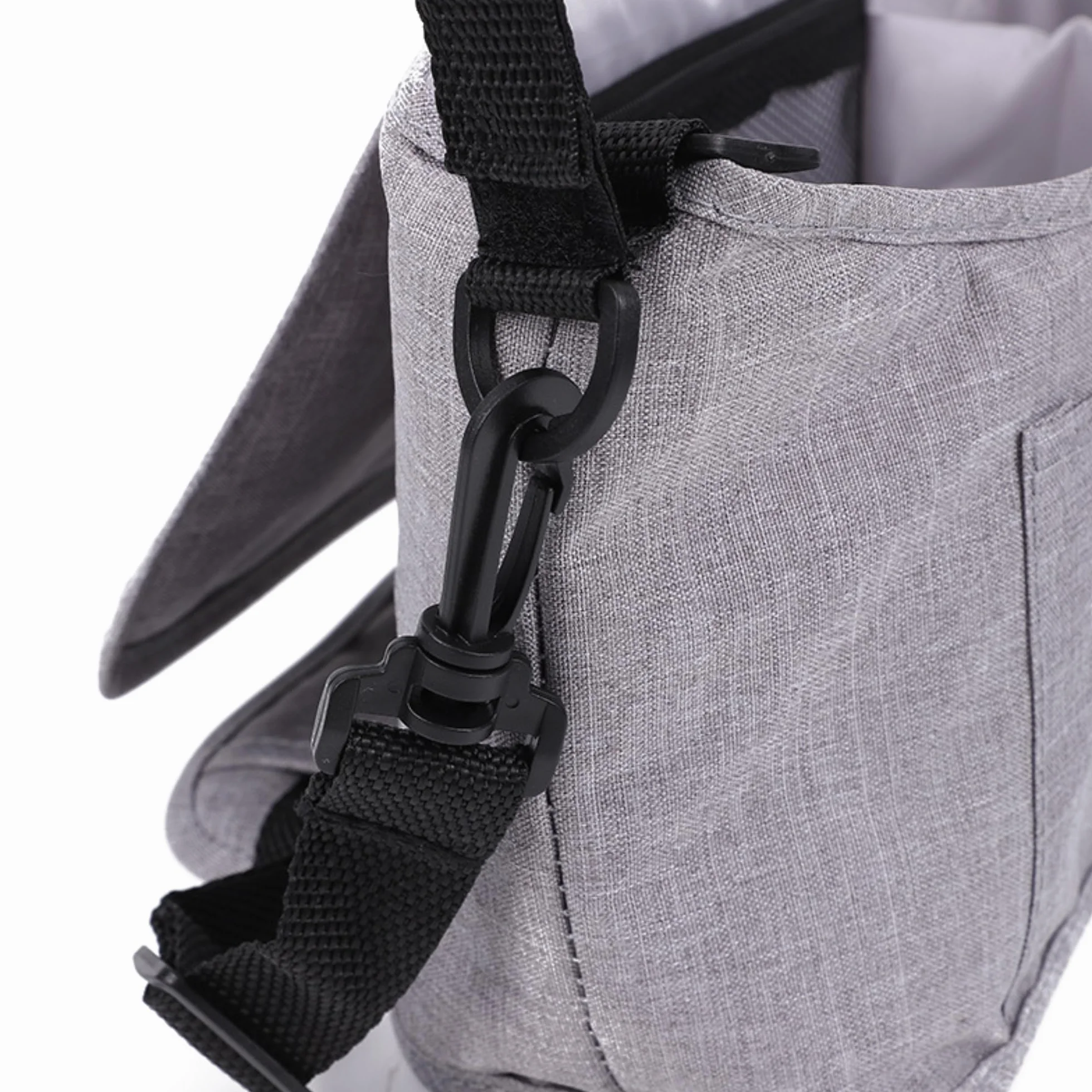Borsa Organizer per Passeggino Universale Impermeabile con Portabicchieri (Grigio)