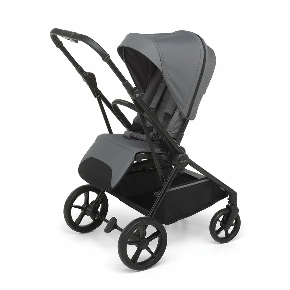 Foppapedretti Spritz I-Size System Modulare Combinato Passeggino Navicella Seggiolino Auto Titanium