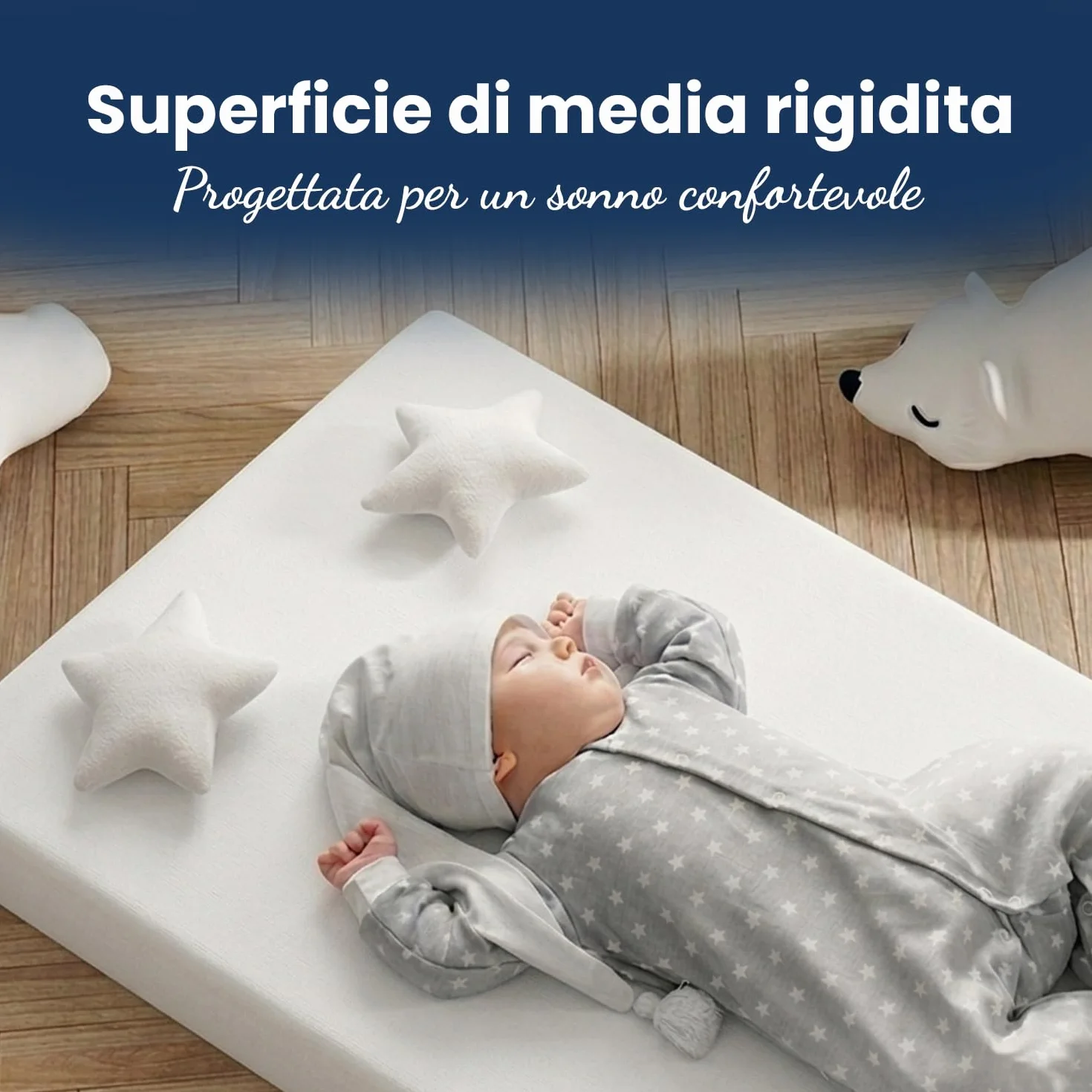 Coprimaterasso Culla Impermeabile 70x140 con Angoli 2 Pezzi
