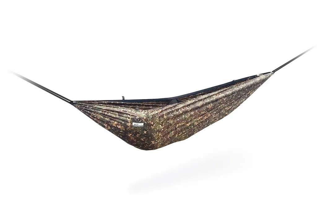 DD Hammocks Amaca da campeggio a doppio strato mimetica leggera per escursioni bushcraft
