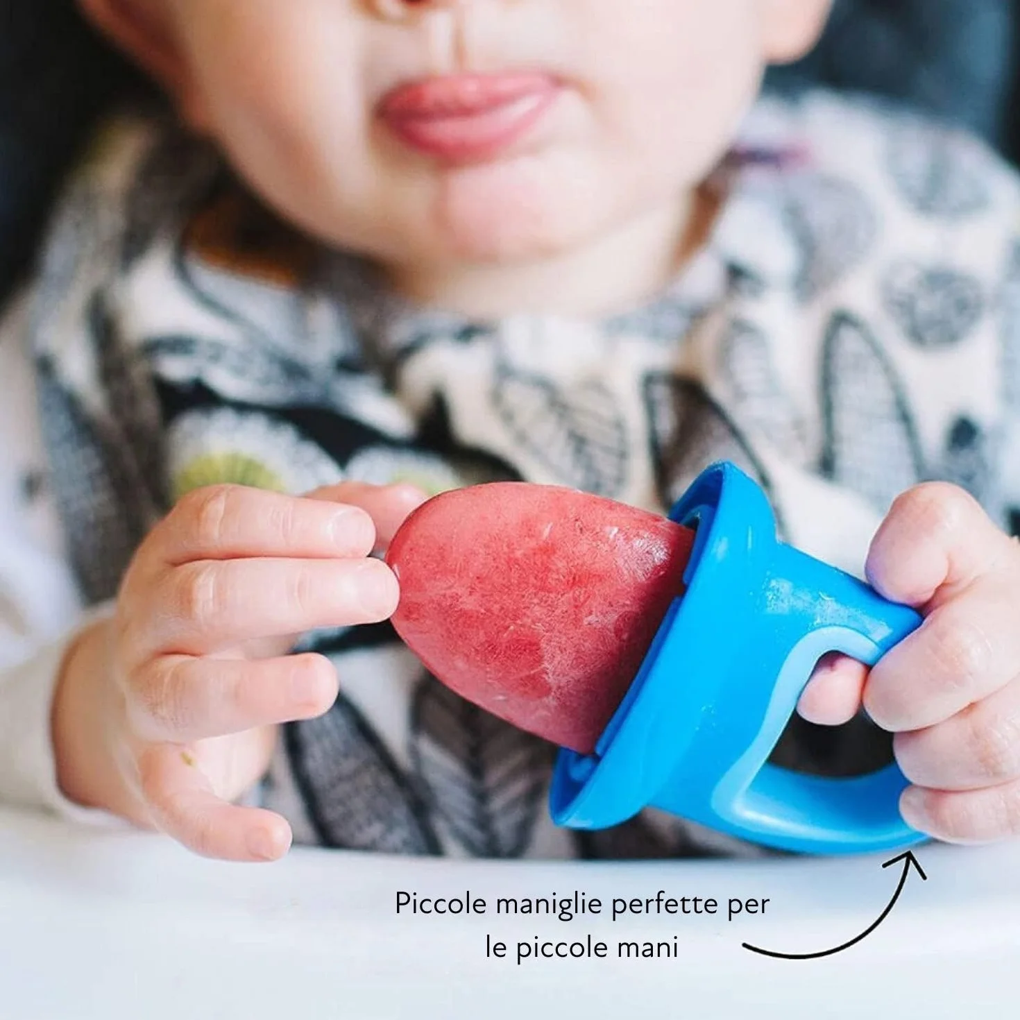 Nuby Polipropilene 4 Stampi per Ghiaccioli e Gelati Riutilizzabili per Bambini 6+ Mesi Multicolore