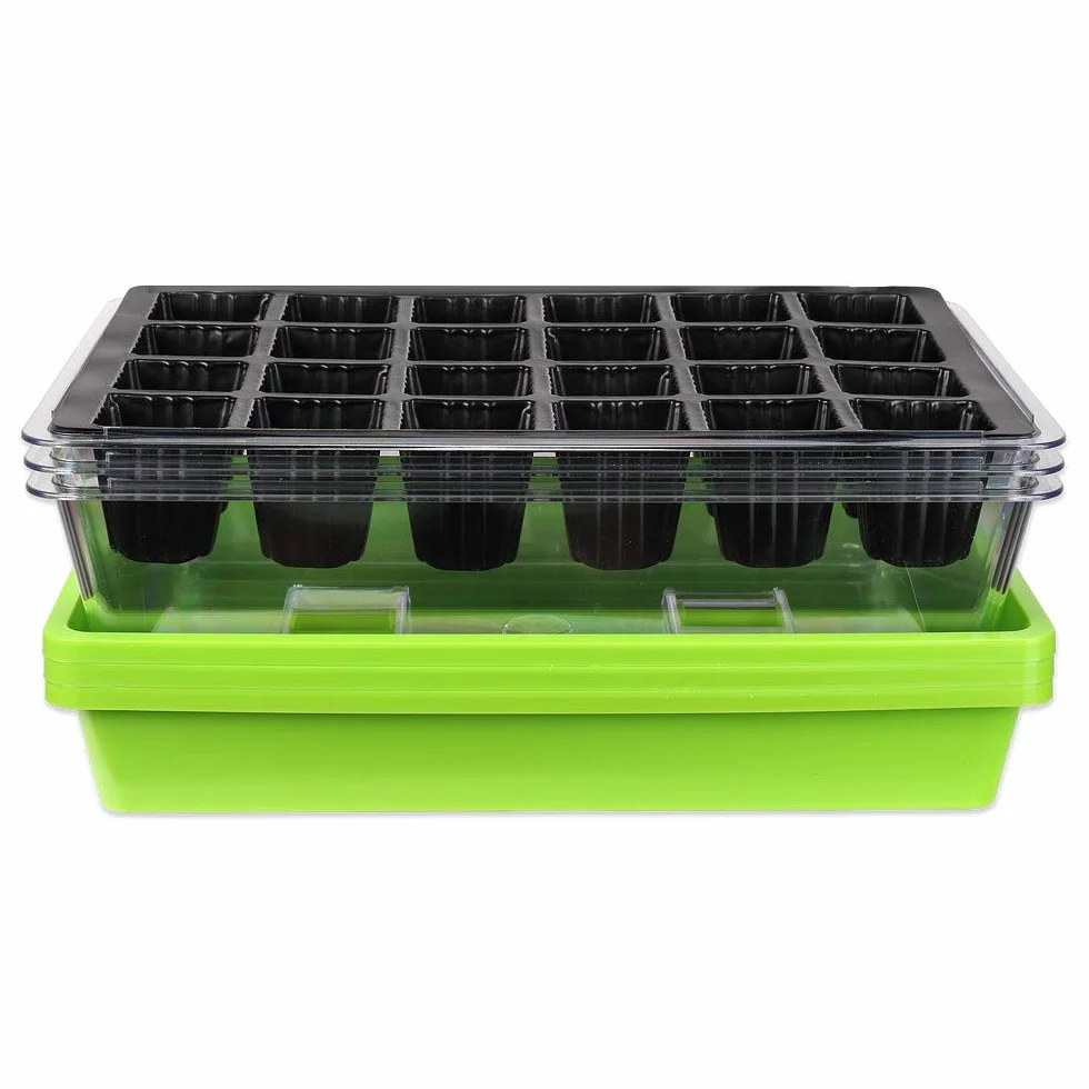 Schramm Mini Set da vivaio 38x24x18 cm con Coperchio e Ventilazione 3 Pezzi