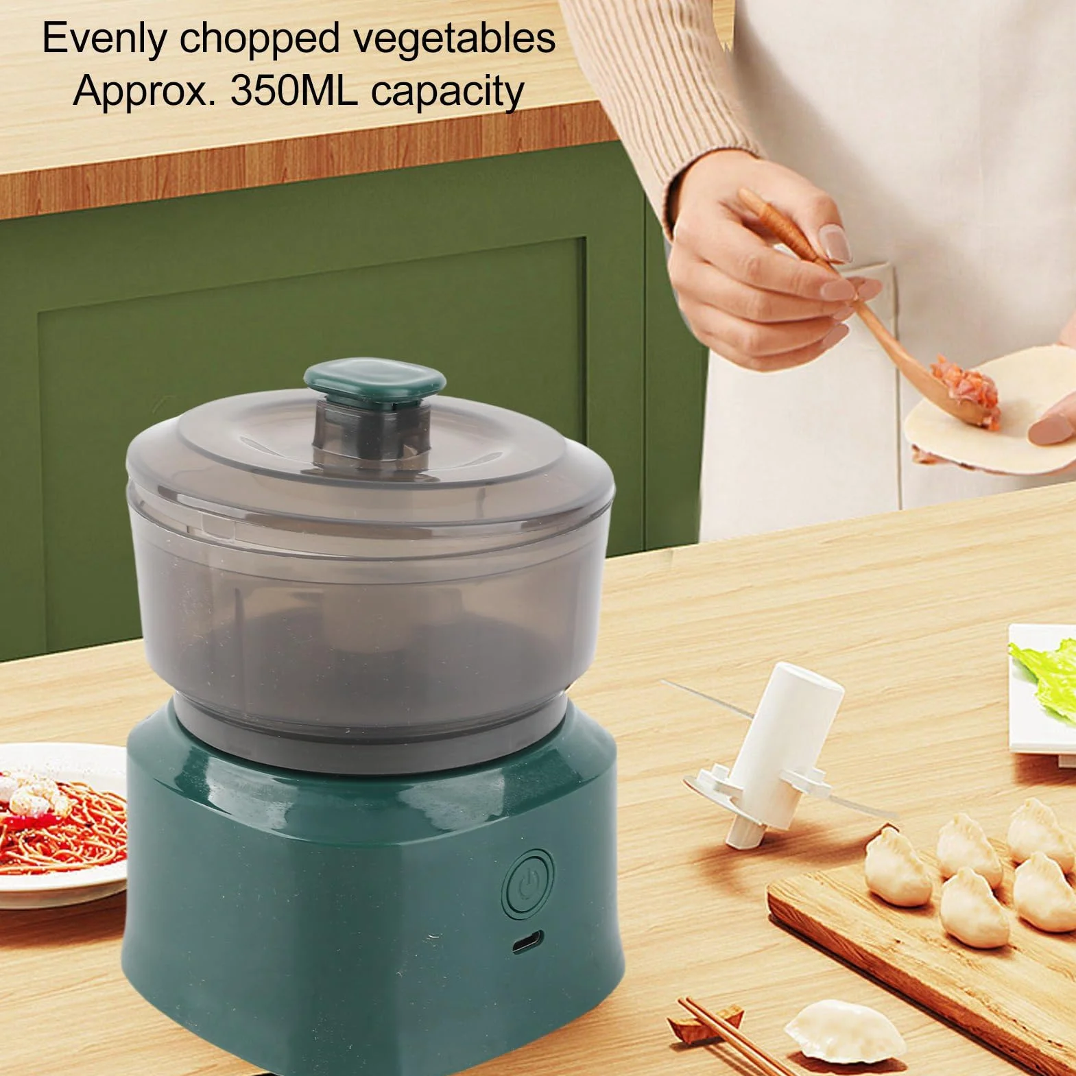 HEEPDD Robot da Cucina per Neonati Frullatore per Pasti Bambini