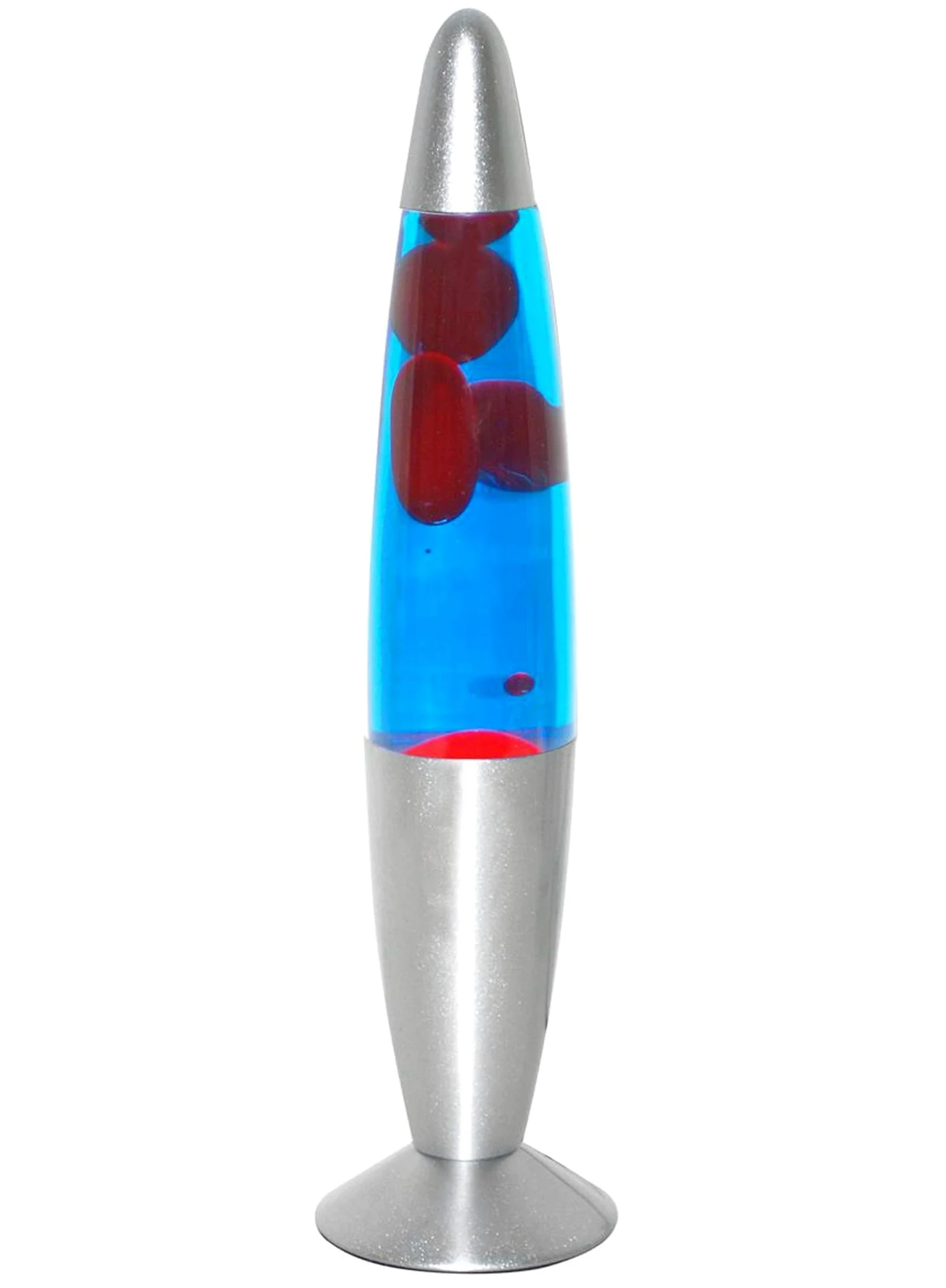 Lampada Lavatrice Modello Ogive Blu e Rosso H 35 cm