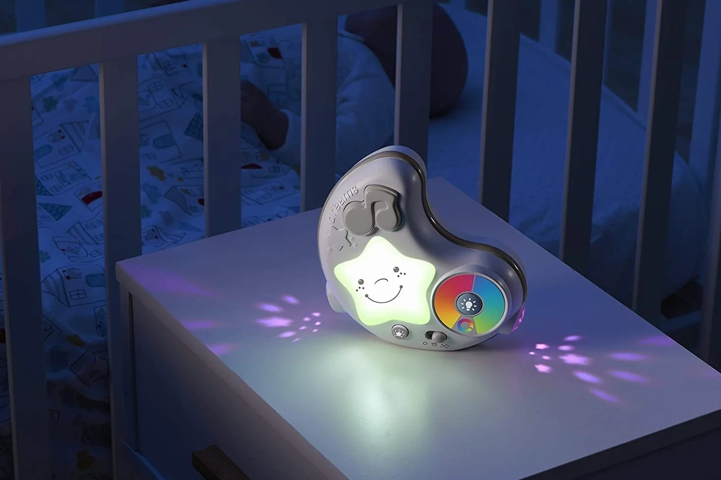 Chicco Palestrina dei Colori Beige 3in1 Neonato Multifunzione Elettronica con Tappeto Proiettore Stelle Luce Notturna Melodie Rilassanti Giochi 0+ Mesi