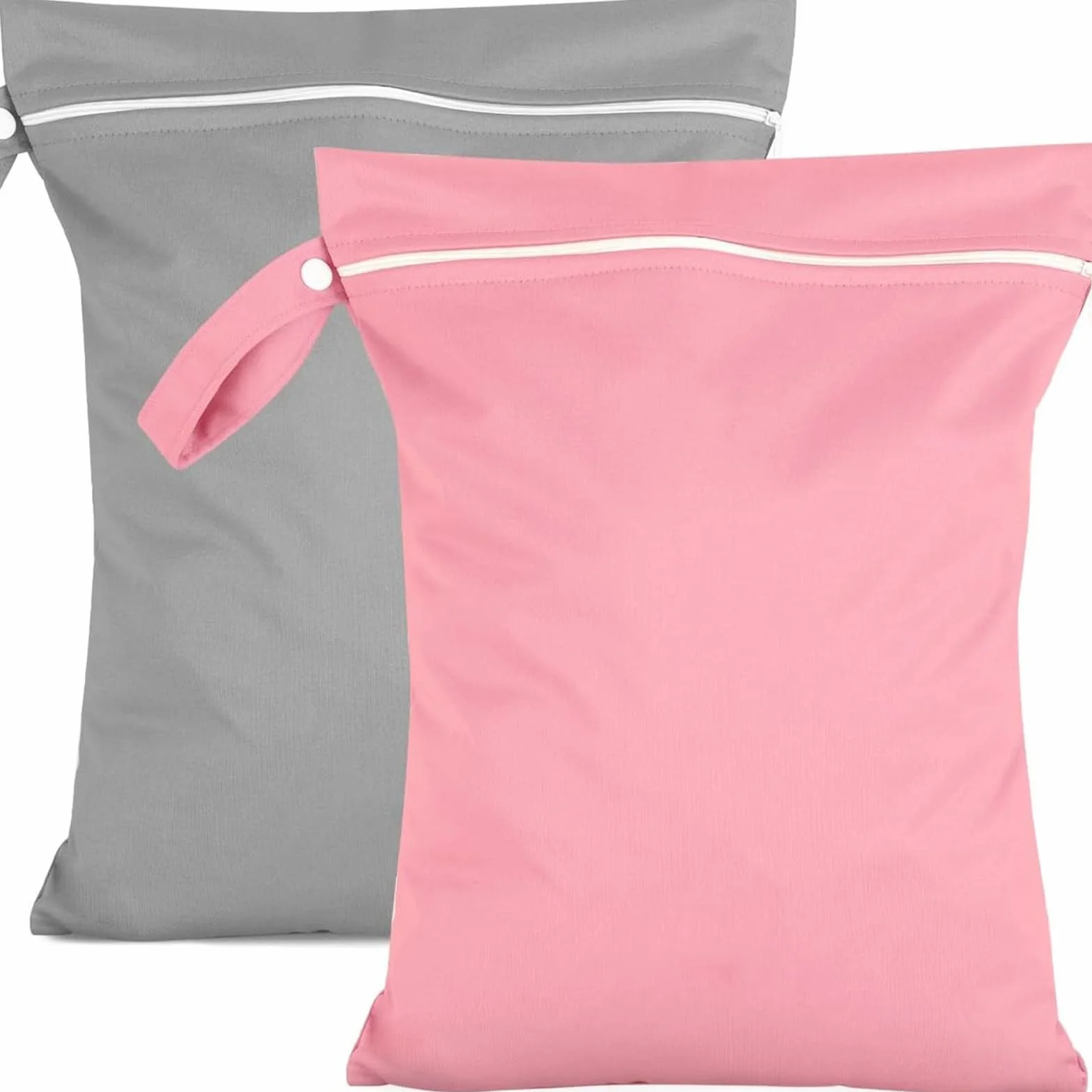Wetbag Pannolini 2 Pezzi, Borsa Piscina Organizer Valigia per Vestiti, Borsa Pannolini Lavabili Riutilizzabile