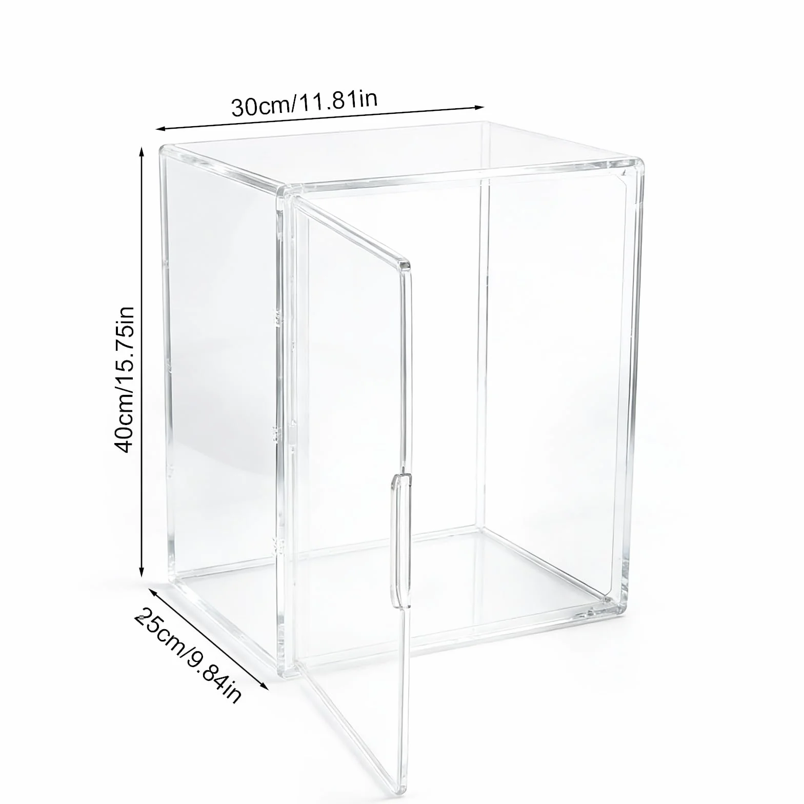 Penitue Biberon Organizzatore 3-Piano Acrilico Scatola con Divisorio Porta Magnetica Bottiglia Asciugatura Scaffale