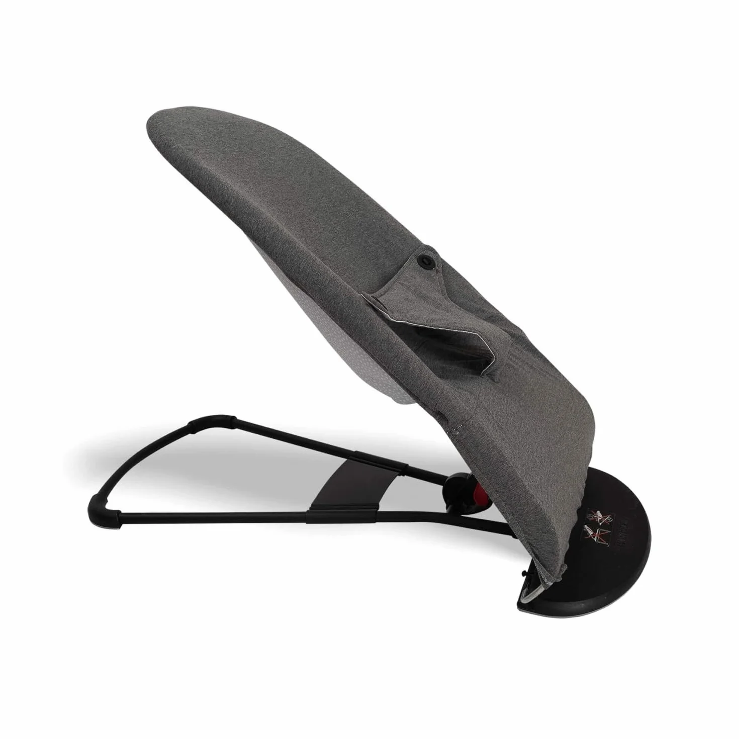 BabyBjörn Fodera per amaca anallergico ipermorbido traspirante Balance Soft Bliss antracite
