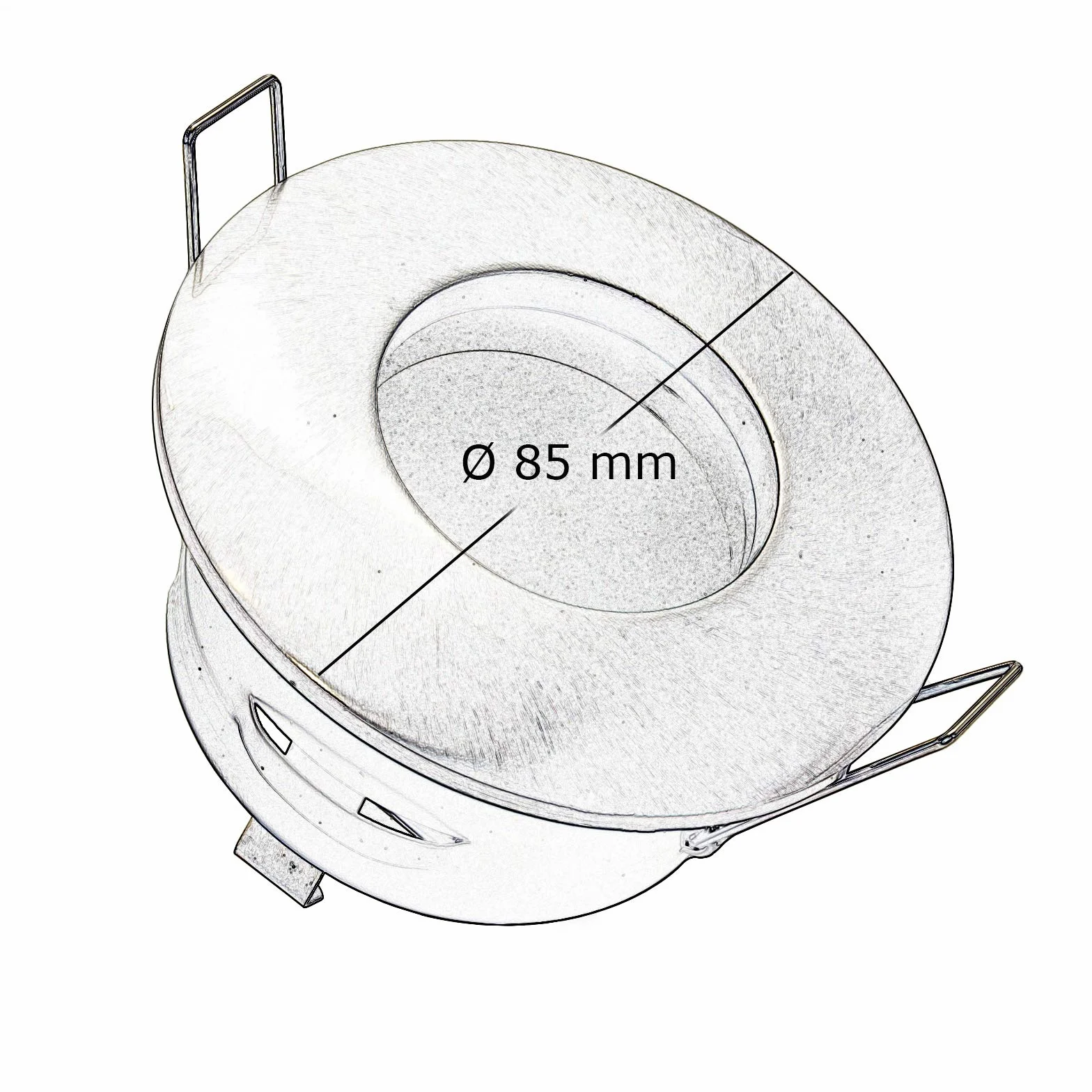 Faretto bianco incasso IP65 Led cromoterapia box doccia bagno LED GU5.3 RGB RGBW 6W 12V alimentatore doccia sensoriale bagno turco vasca da bagno giochi ed effetti di luce [DIMMERABILE]