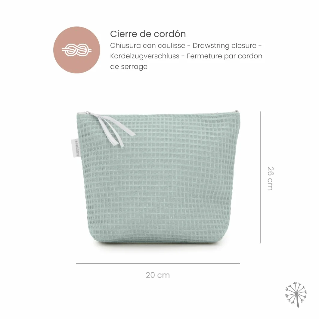 MIMUSELINA Borsa da Toilette per Neonati Impermeabile Fatta a Mano