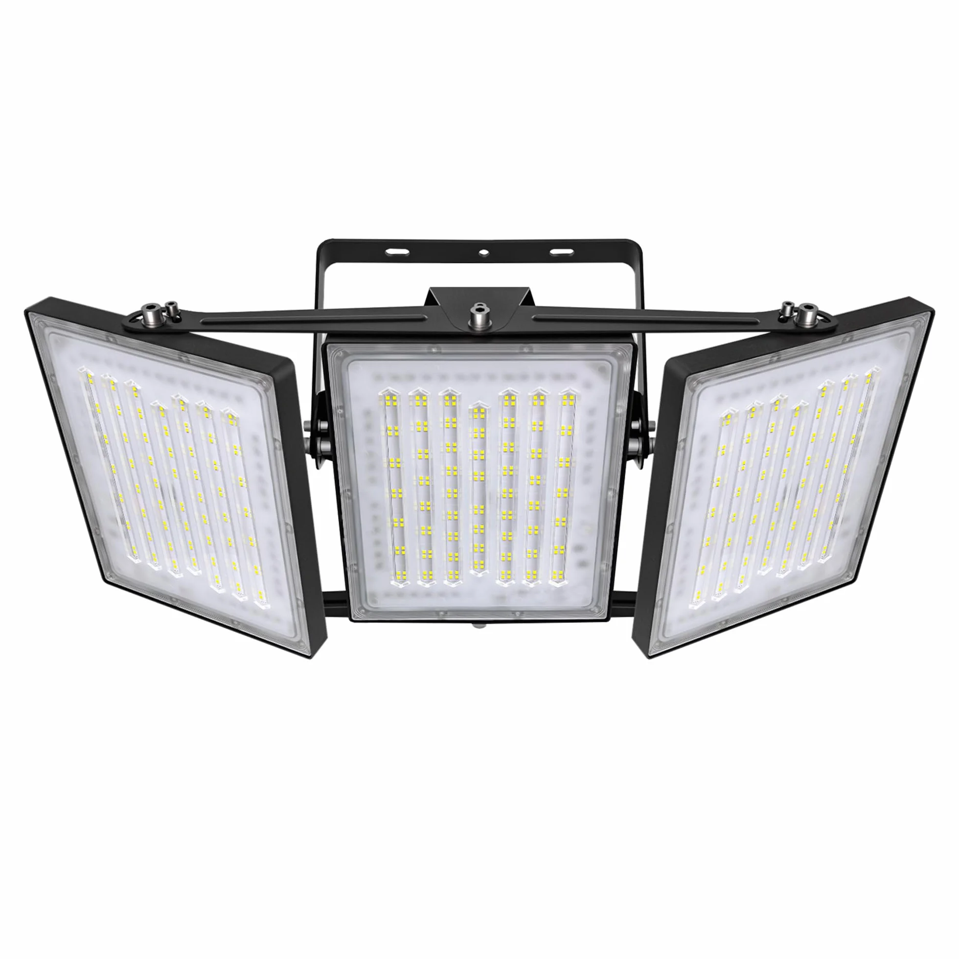 STASUN Proiettore LED da Esterno, Illuminazione Esterna 600W 54000LM, Bianco Luce Diurna 5000K, Riflettore per Esterni Impermeabile IP66 Faretto di Sicurezza per Esterni con 3 Teste Regolabili