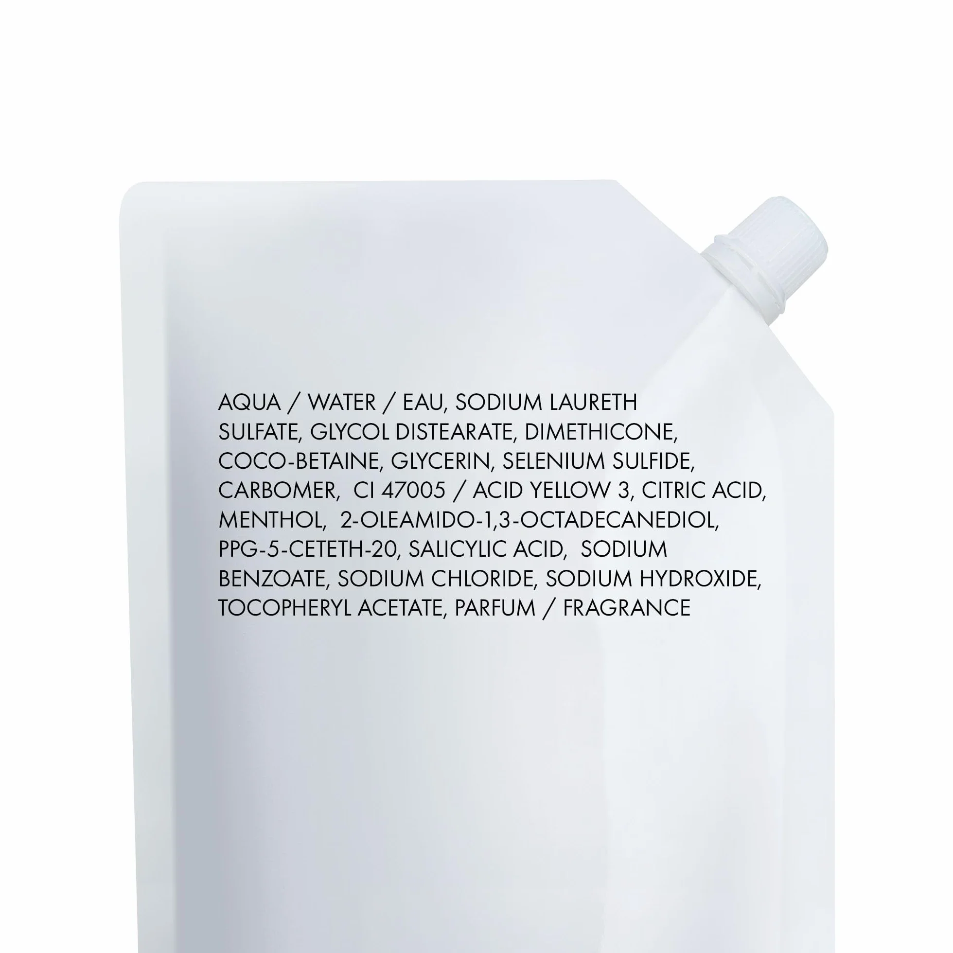 Vichy Dercos Eco-Ricarica Shampoo Anti-Forfora DS per Capelli Secchi, 390 ml