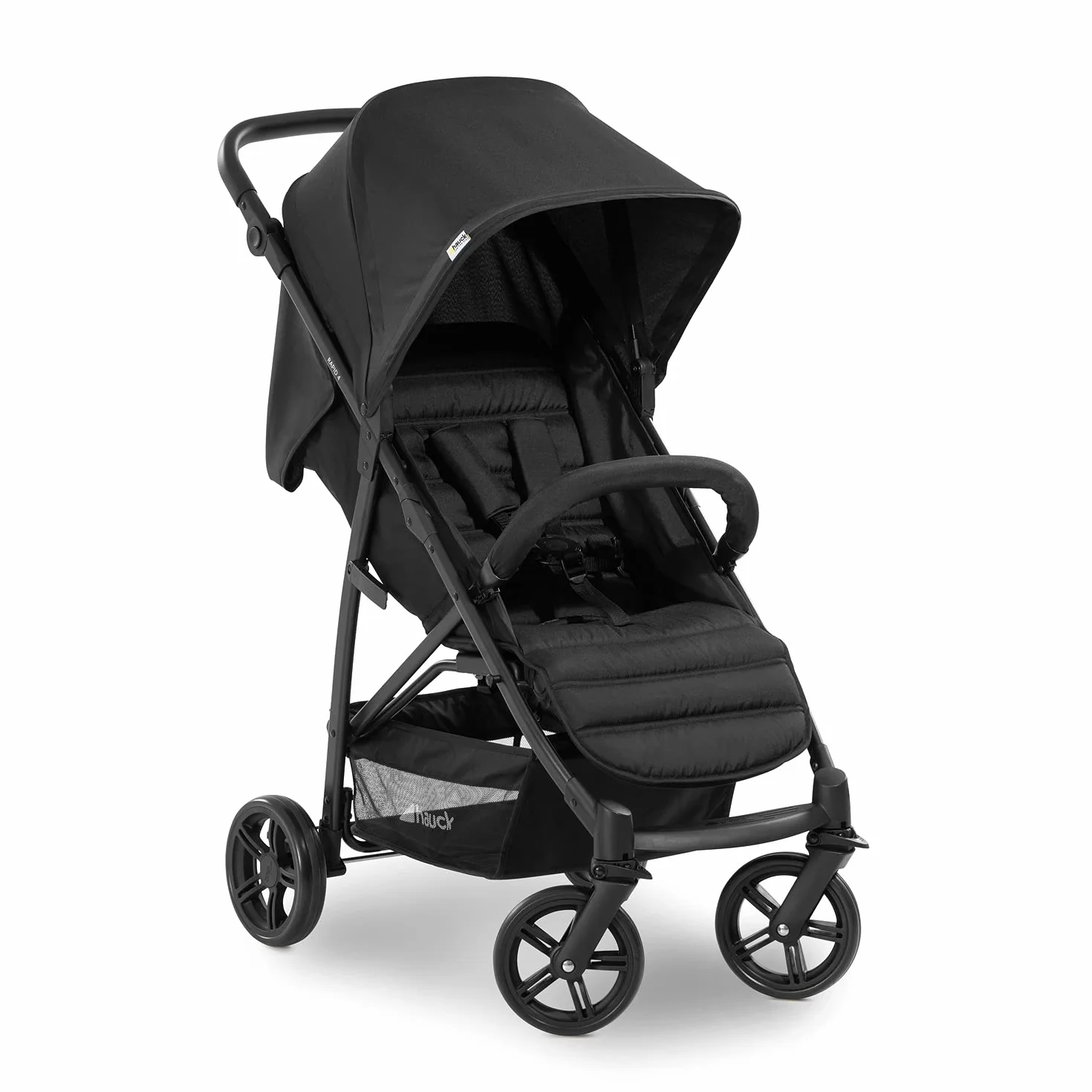 Hauck Rapid 4 Nero Passeggino fino a 22 kg Ruote Antiforatura Pieghevole