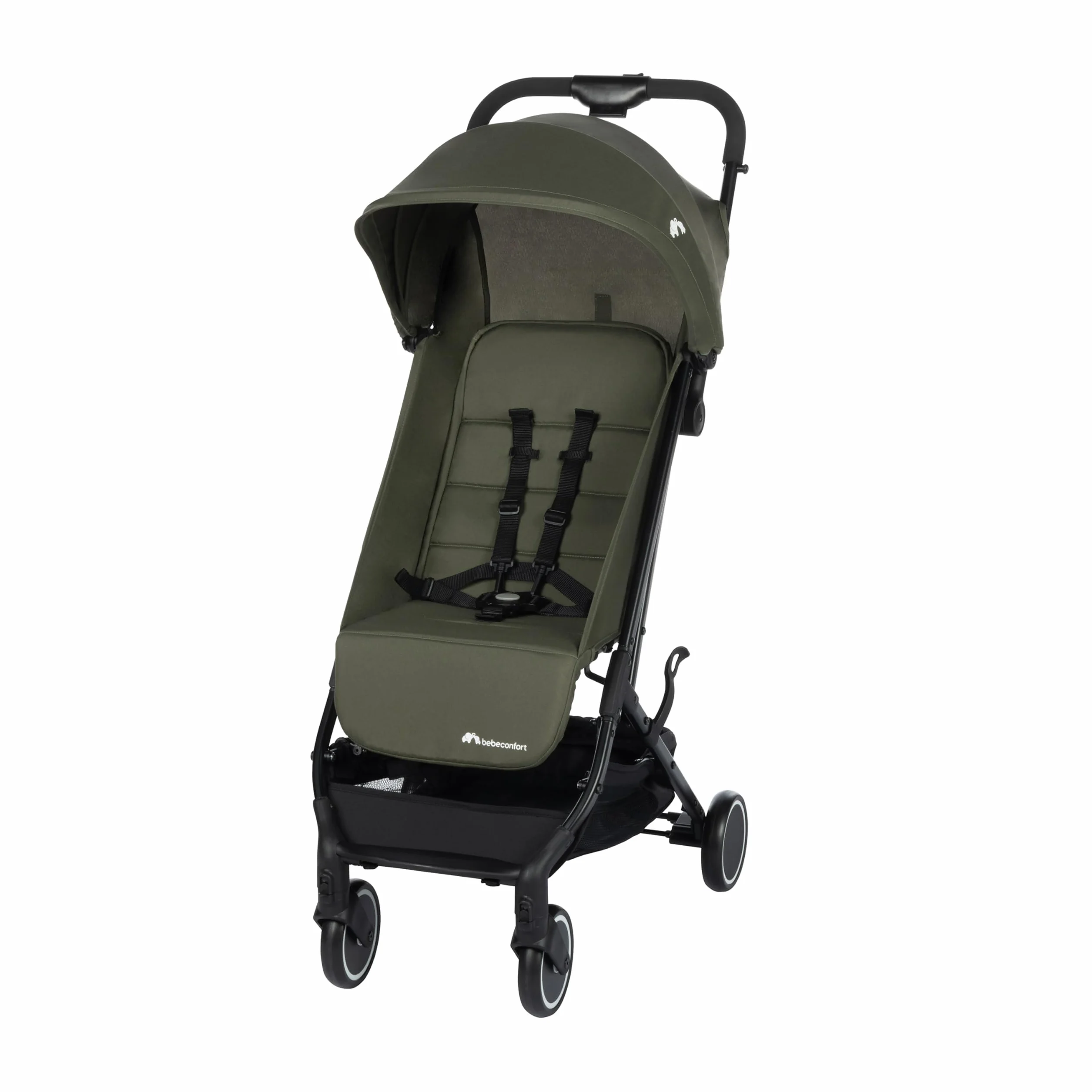 Bebeconfort Soko Passeggino leggero 5,6 kg, kompaktowy, składany, 0-3,5 lat, 0-15 kg, zielony mineralny