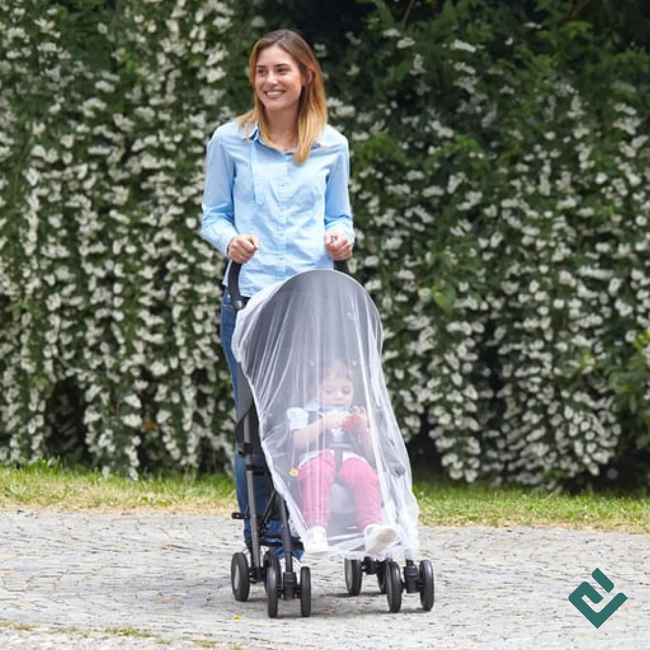 Zanzariera Passeggino Universale Bambini Protezione da Zanzare Insetti Lavabile