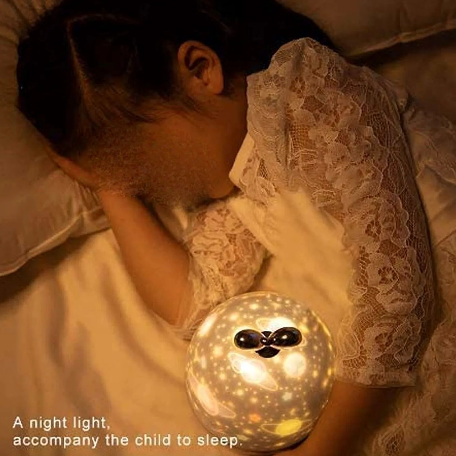GeRRiT Luce Notturna Stella for Bambini, Lampada Proiettore Luce Notturna, Lampada Proiettore Romantica Star Sea Birthday Nuova for Camera da Letto