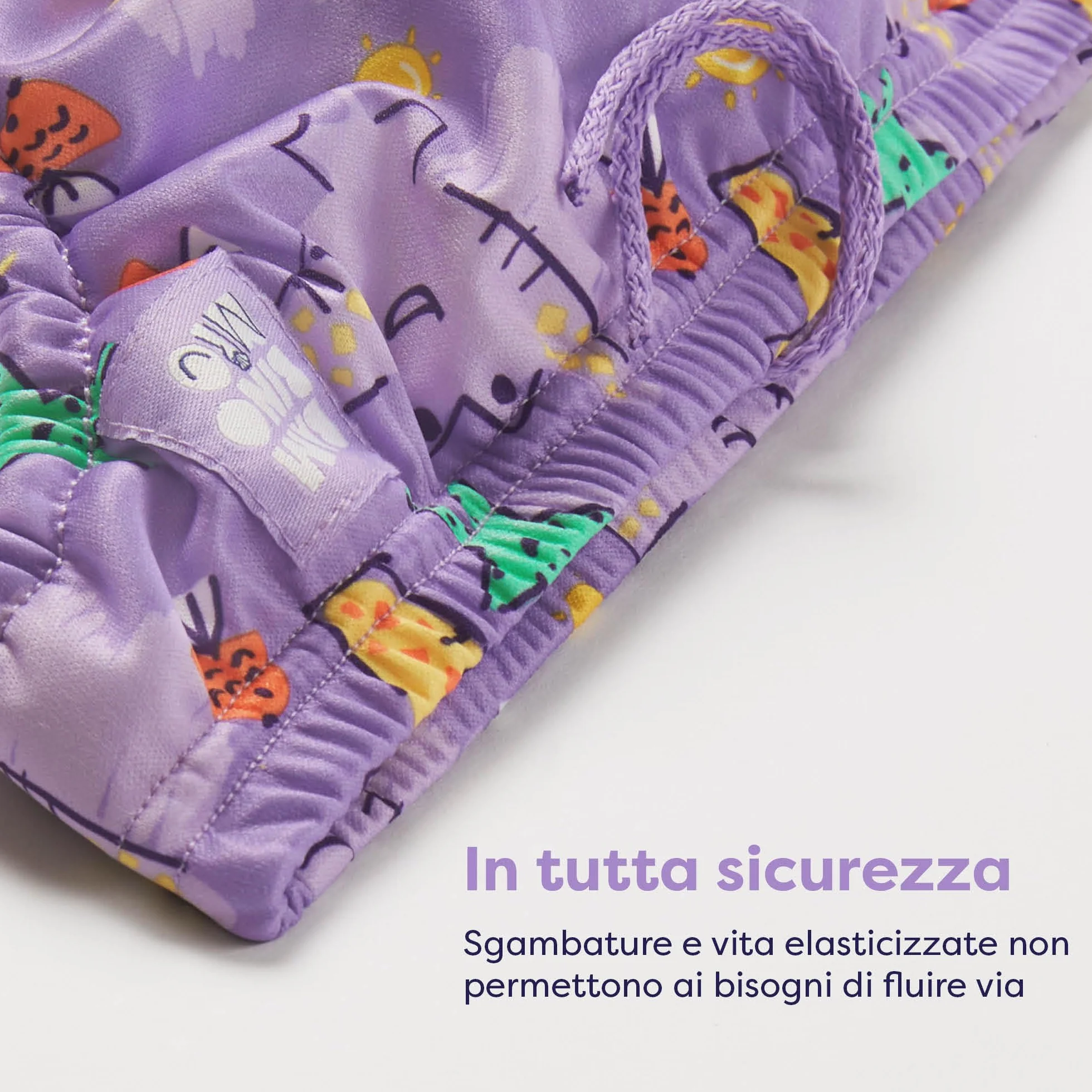 Bambino Mio Costumino Contenitivo A Prova di Perdite Larga 2+ Anni