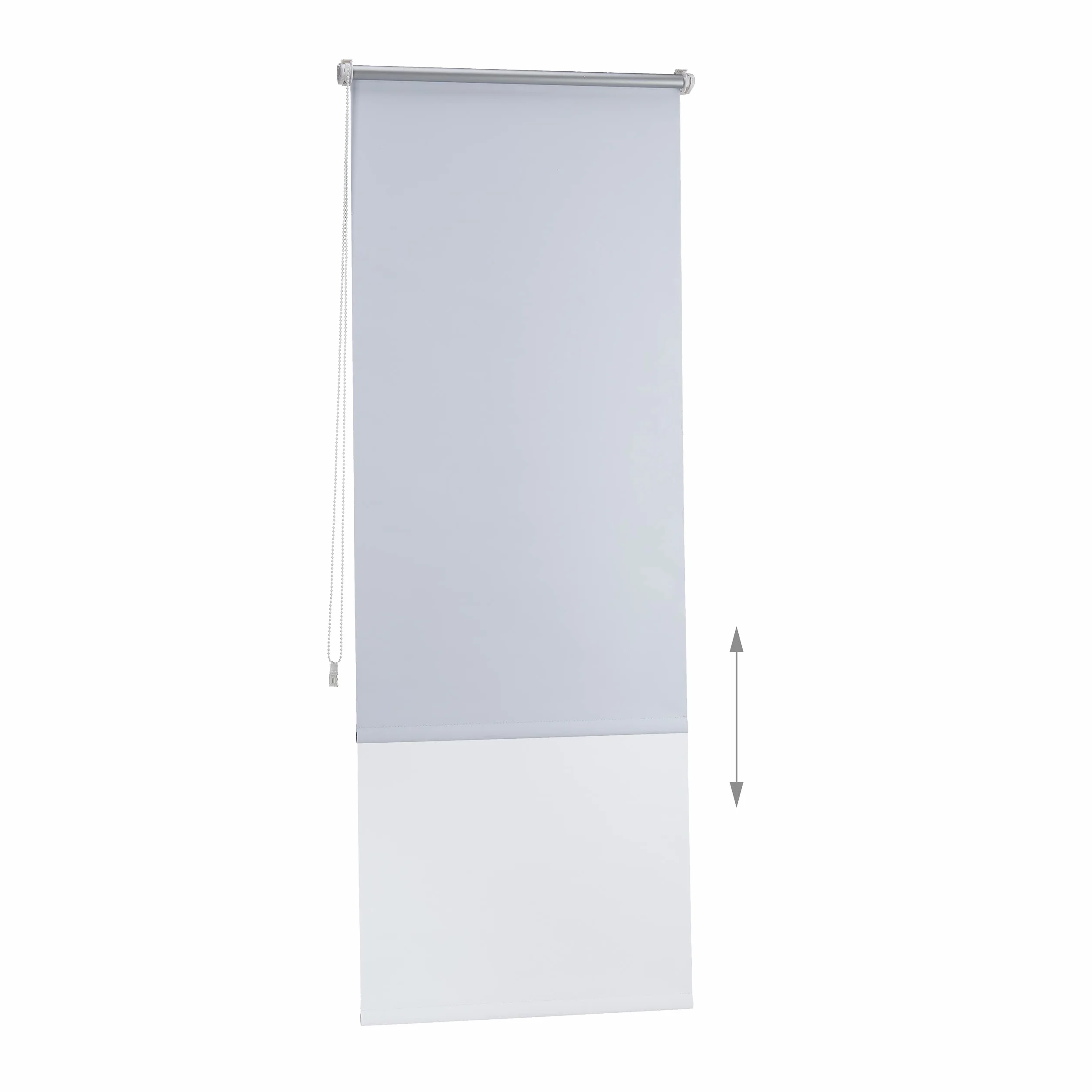 Relaxdays Tenda a Rullo Oscurante Termica Isolante Adesiva 60x160 cm Bianca